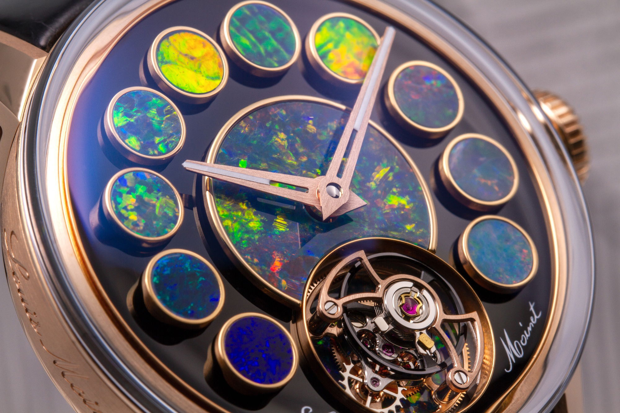 Louis Moinet Geopolis Opal - View 3
