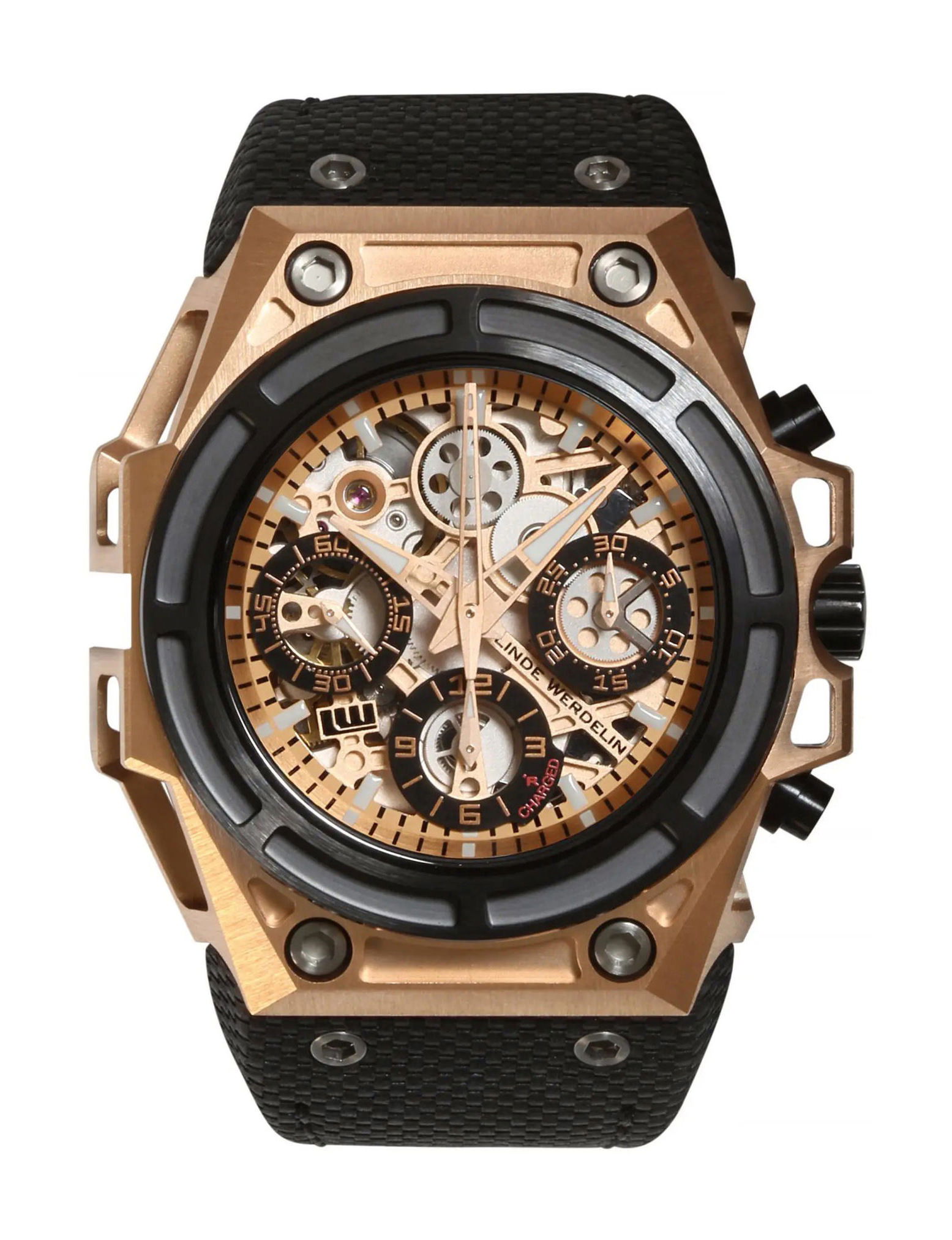 Linde Werdelin Spidospeed Gold – 3D Movement watch