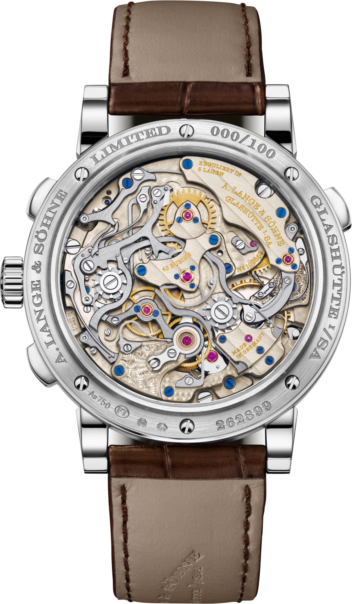 A. Lange & Söhne 1815 Rattrapante Perpetual Calendar - View 2