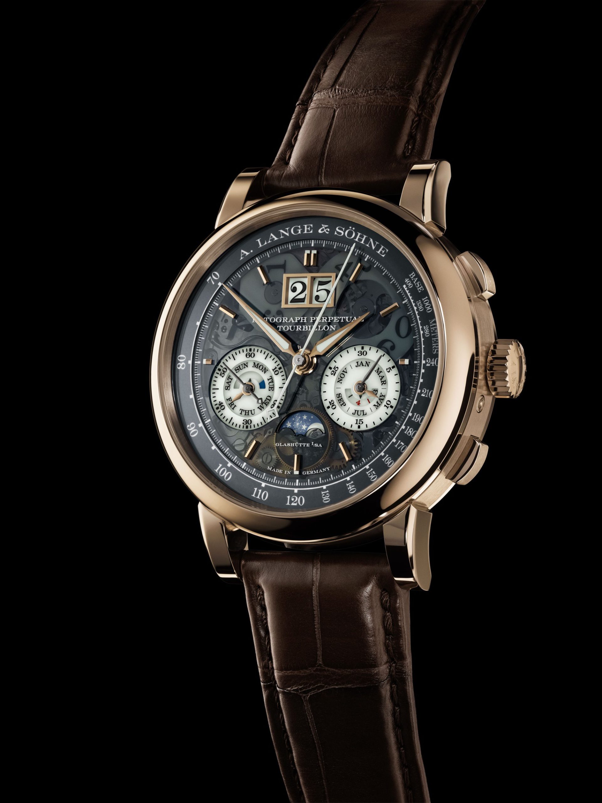 A. Lange & Söhne Datograph Perpetual Tourbillon Honeygold “Lumen” - View 3