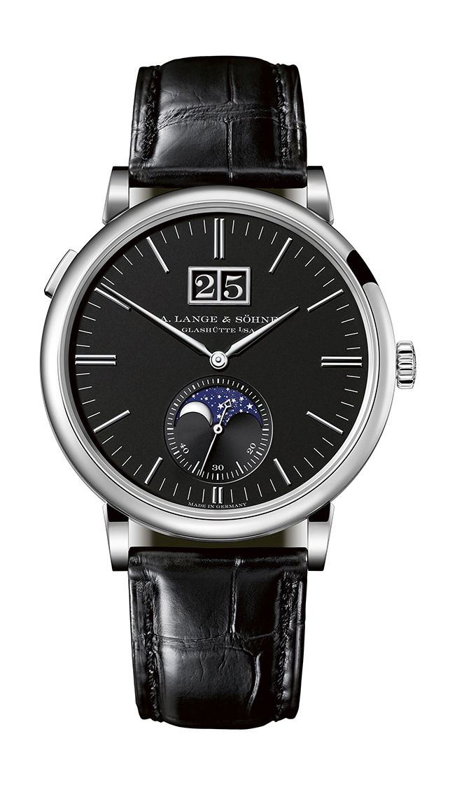 A. Lange & Söhne Saxonia Moon Phase watch