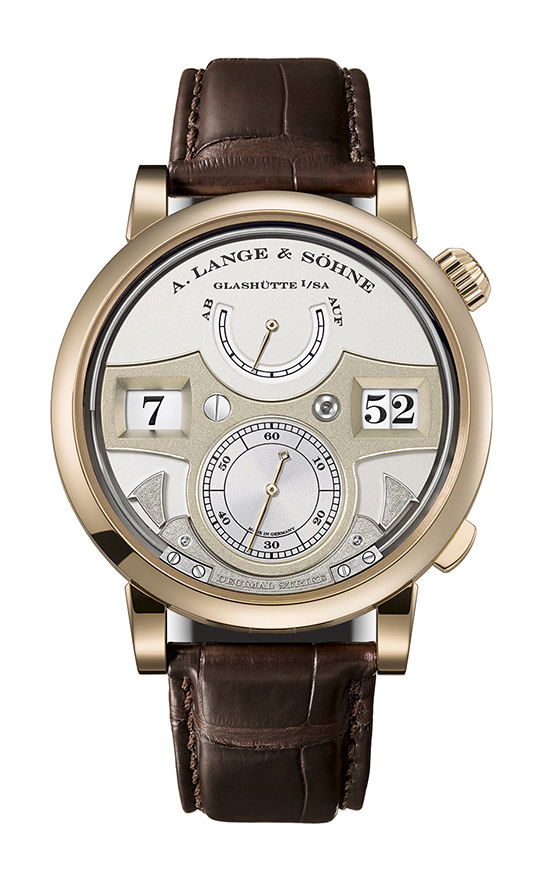A. Lange & Söhne Zeitwerk Decimal Strike Honeygold watch