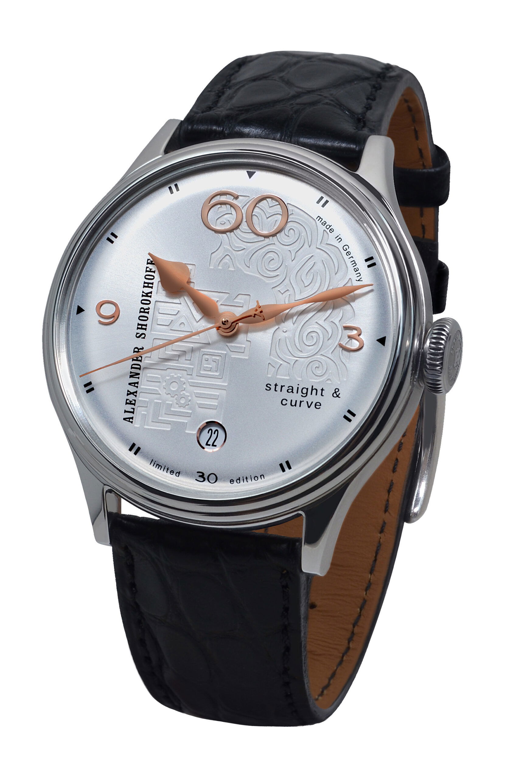 Alexander Shorokhoff Straight & Curve watch
