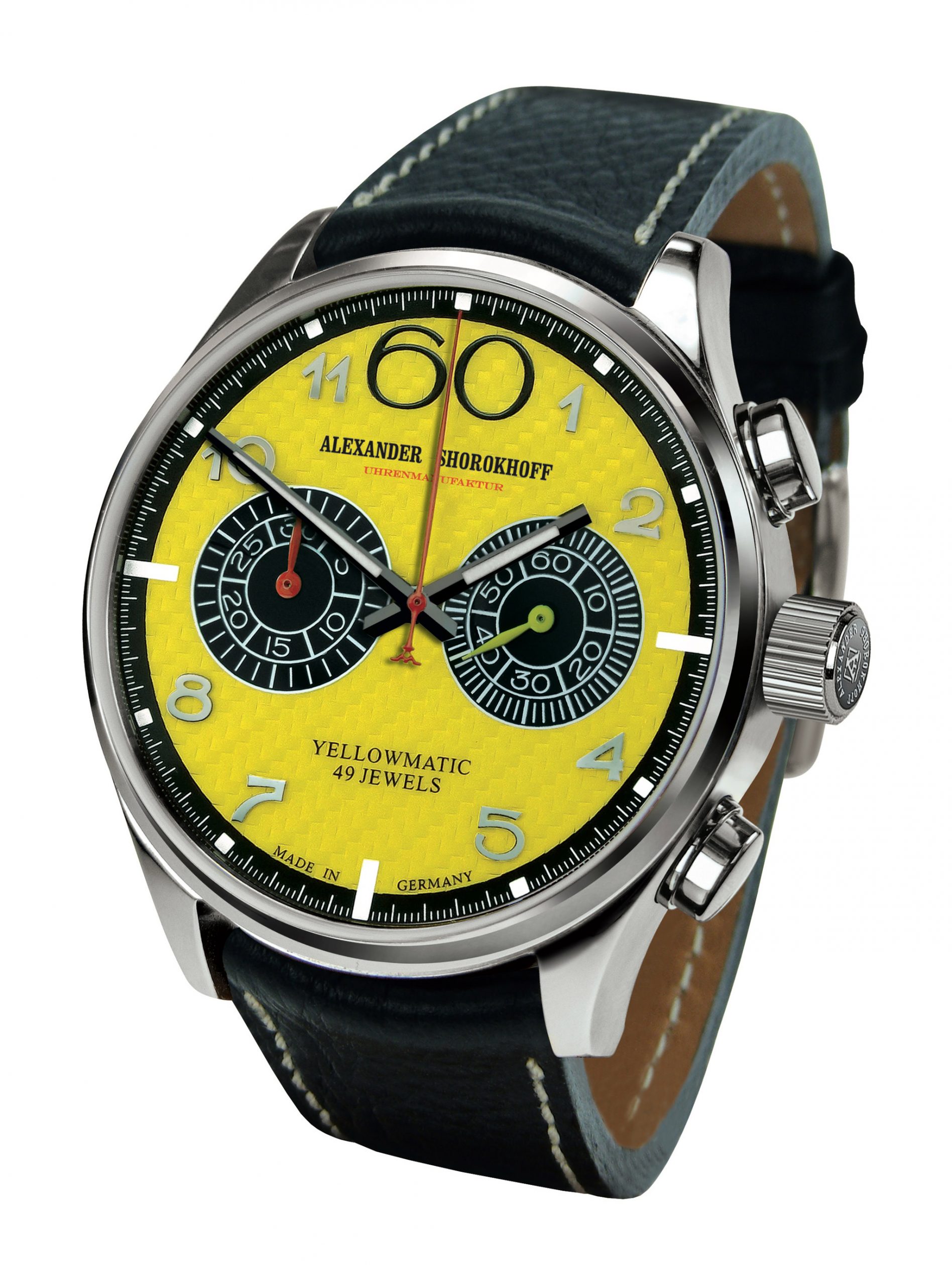 Alexander Shorokhoff Yellowmatic watch