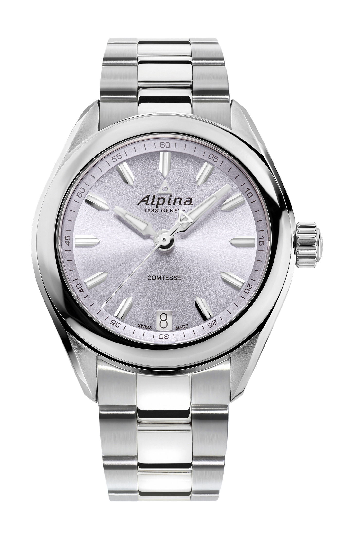 Alpina Alpiner Comtesse Quartz Blooming Purple watch