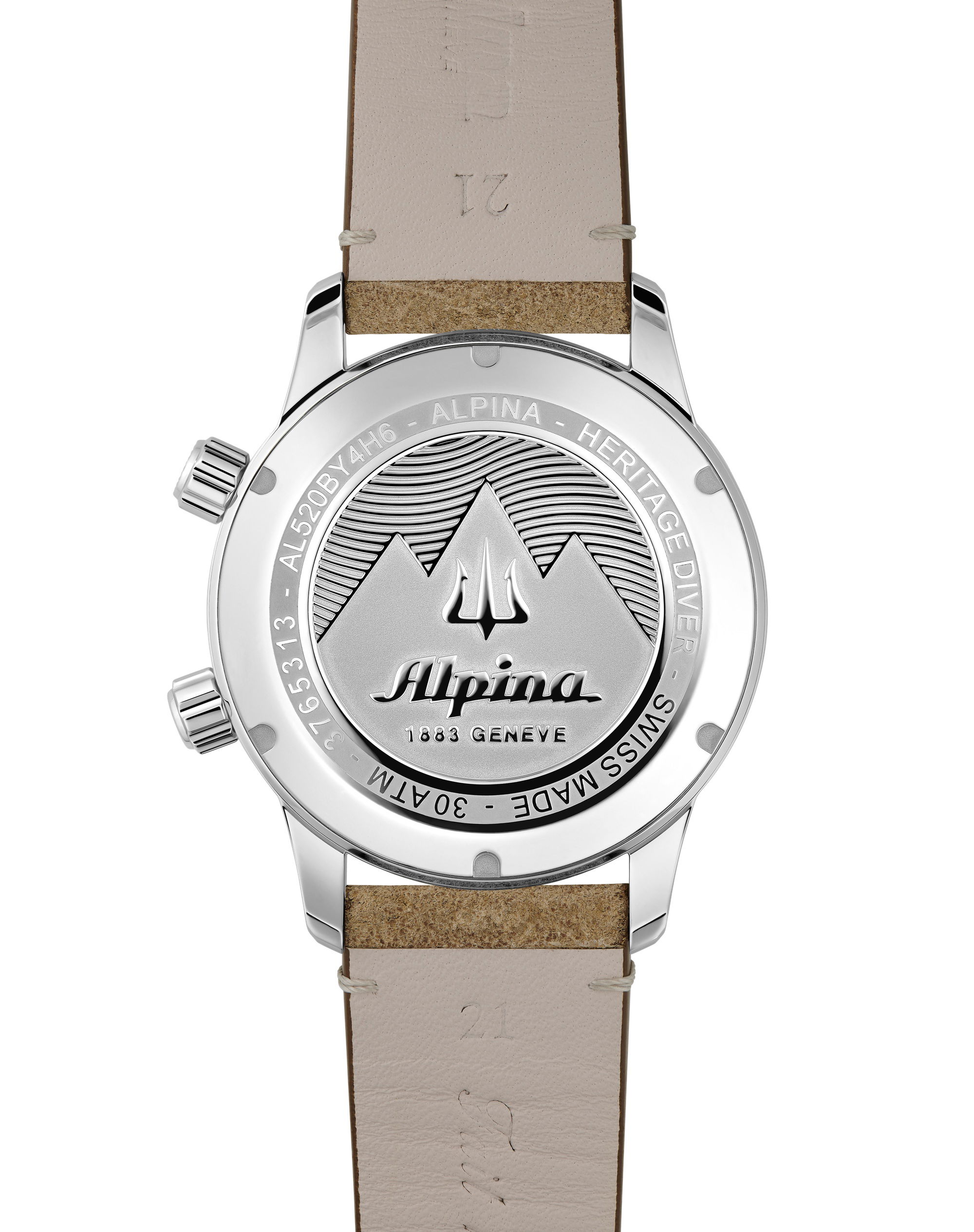 Alpina Seastrong Diver 300 Heritage Black - View 2