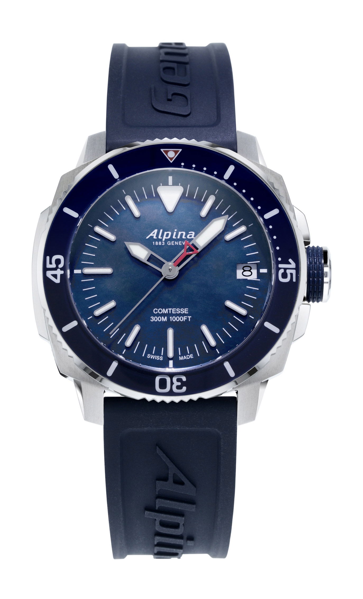 Alpina Seastrong Diver Comtesse Quartz watch