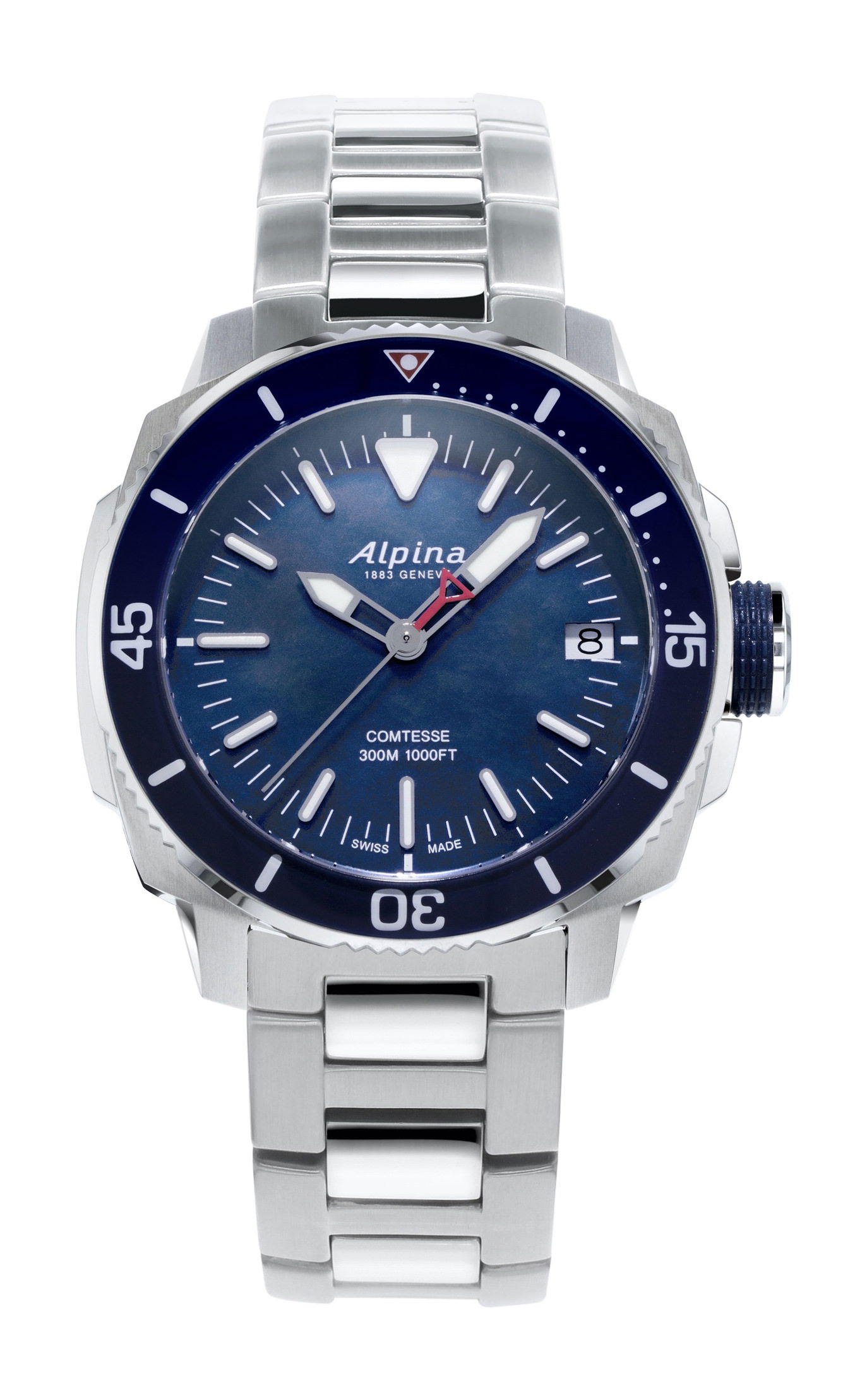 Alpina Seastrong Diver Comtesse Quartz watch