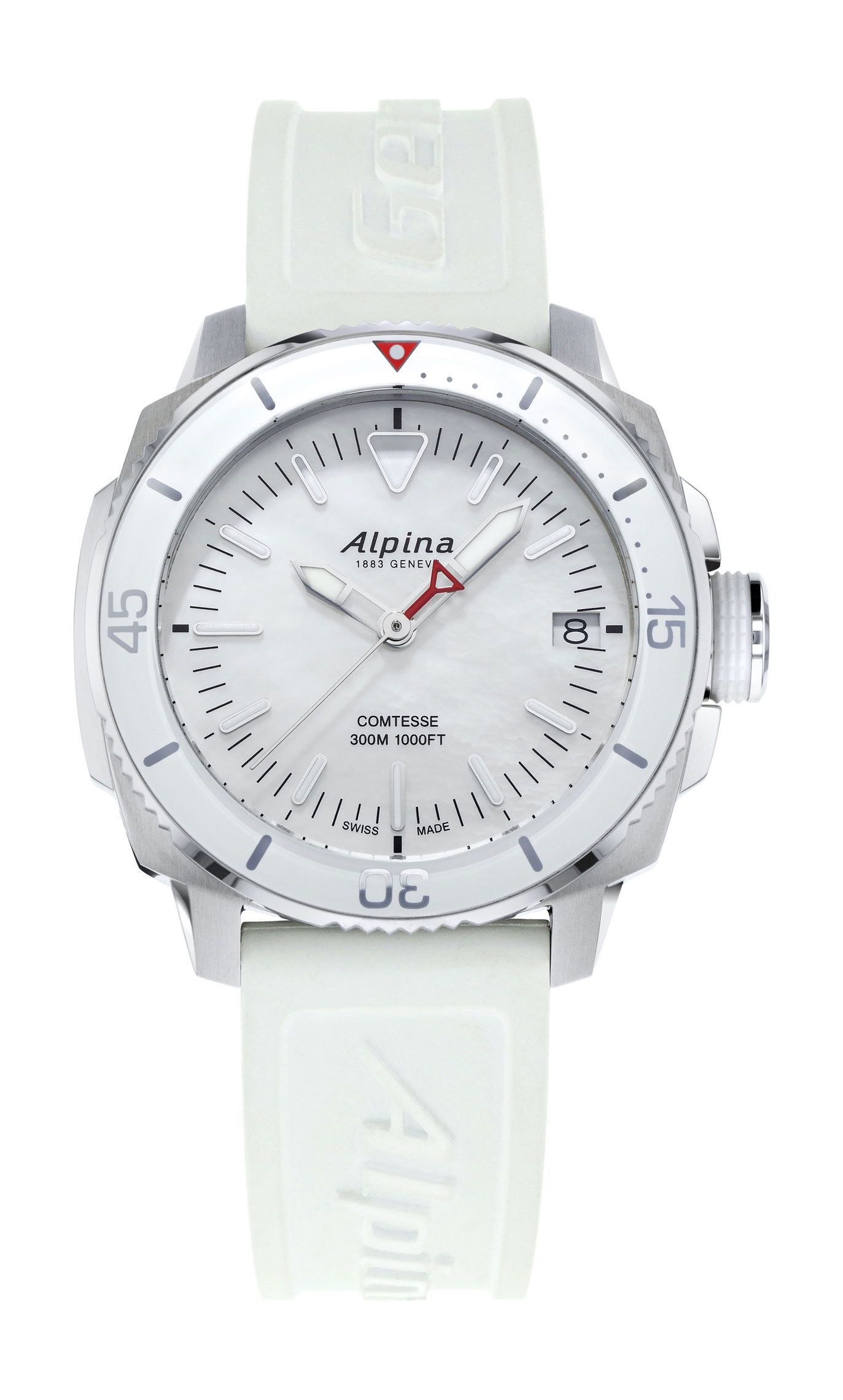 Alpina Seastrong Diver Comtesse Quartz watch