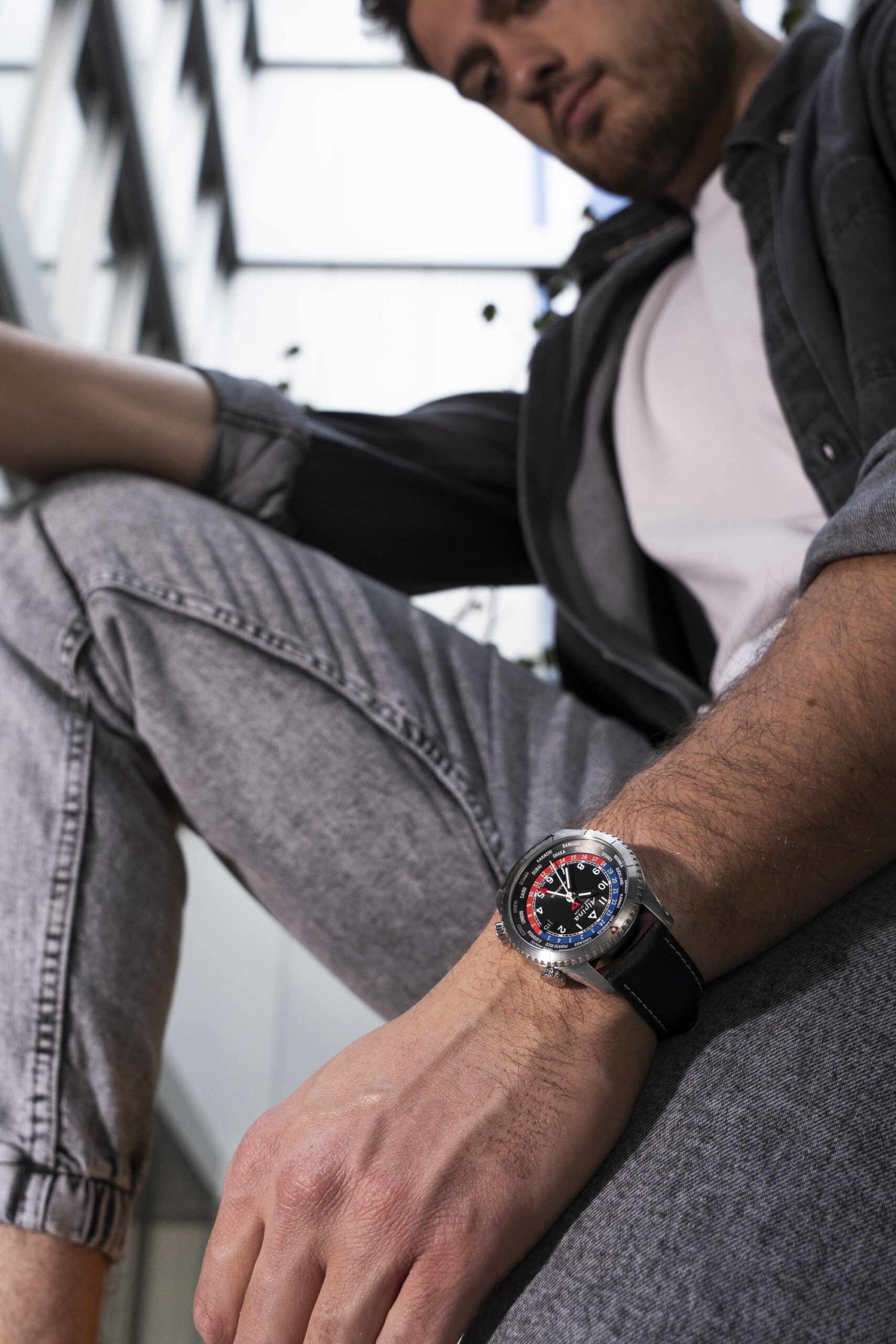 Alpina Startimer Pilot Quartz Worldtimer - View 3
