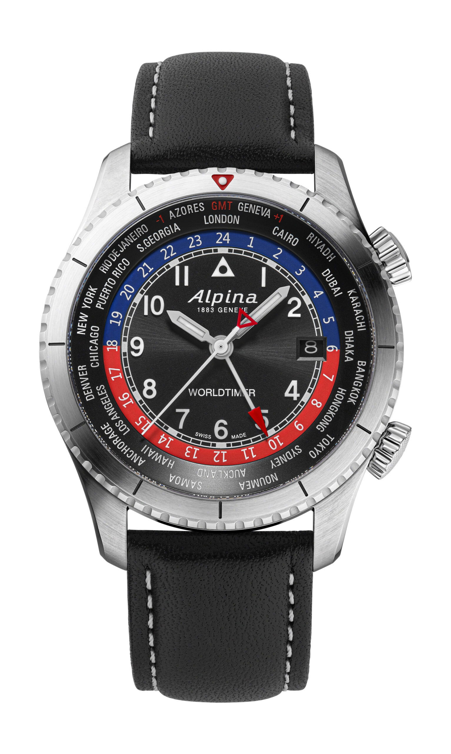 Alpina Startimer Pilot Quartz Worldtimer watch
