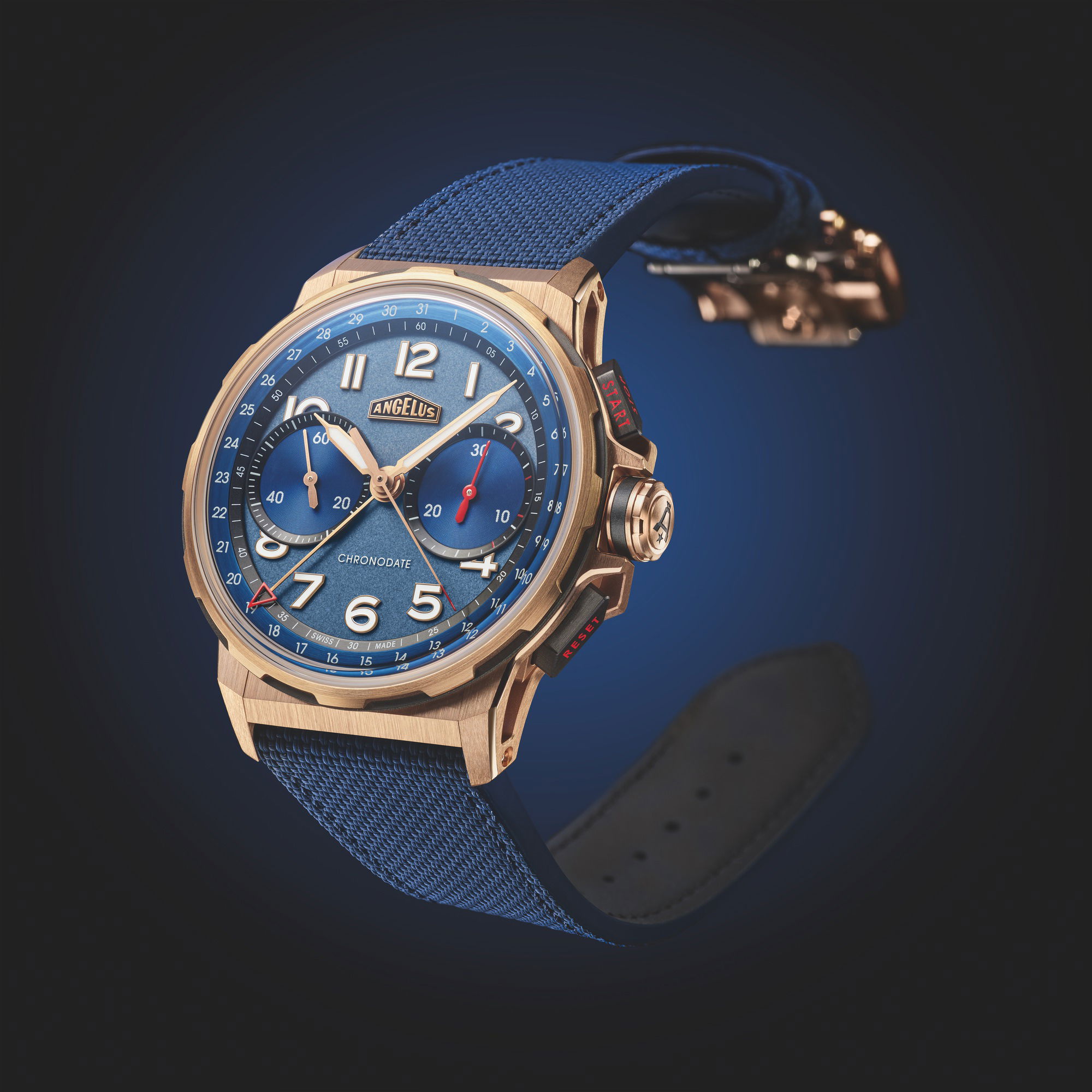 Angelus Chronodate Gold - View 2