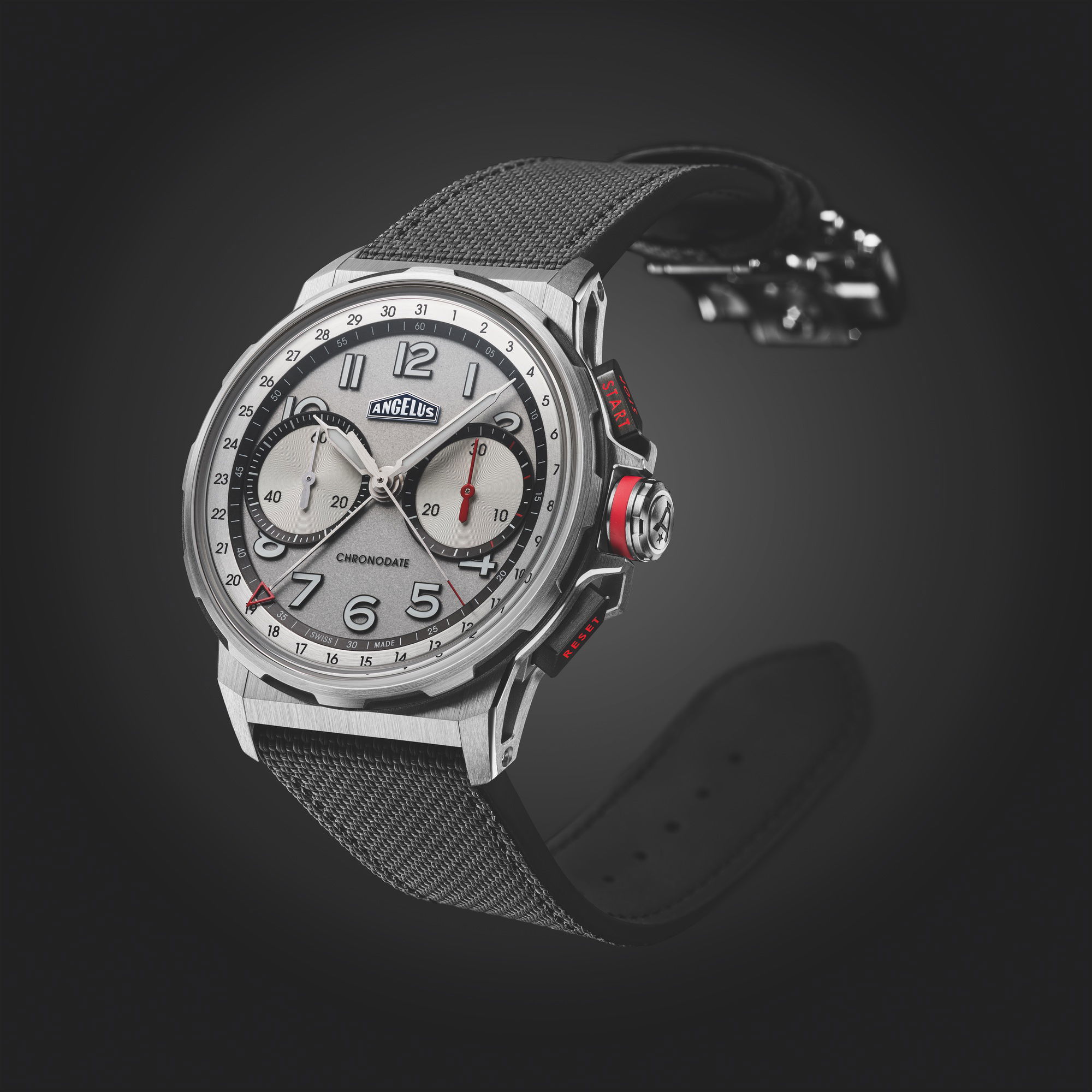 Angelus Chronodate Titanium White - View 3