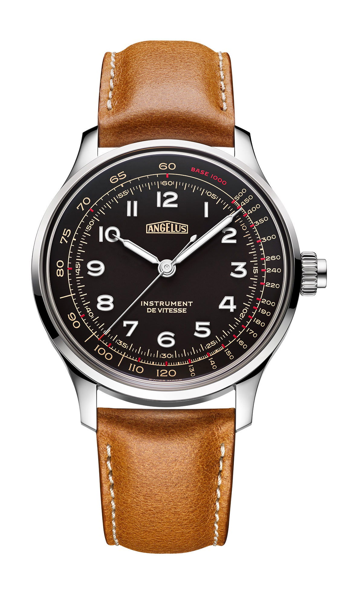 Angelus Instrument de Vitesse Black Ebony watch