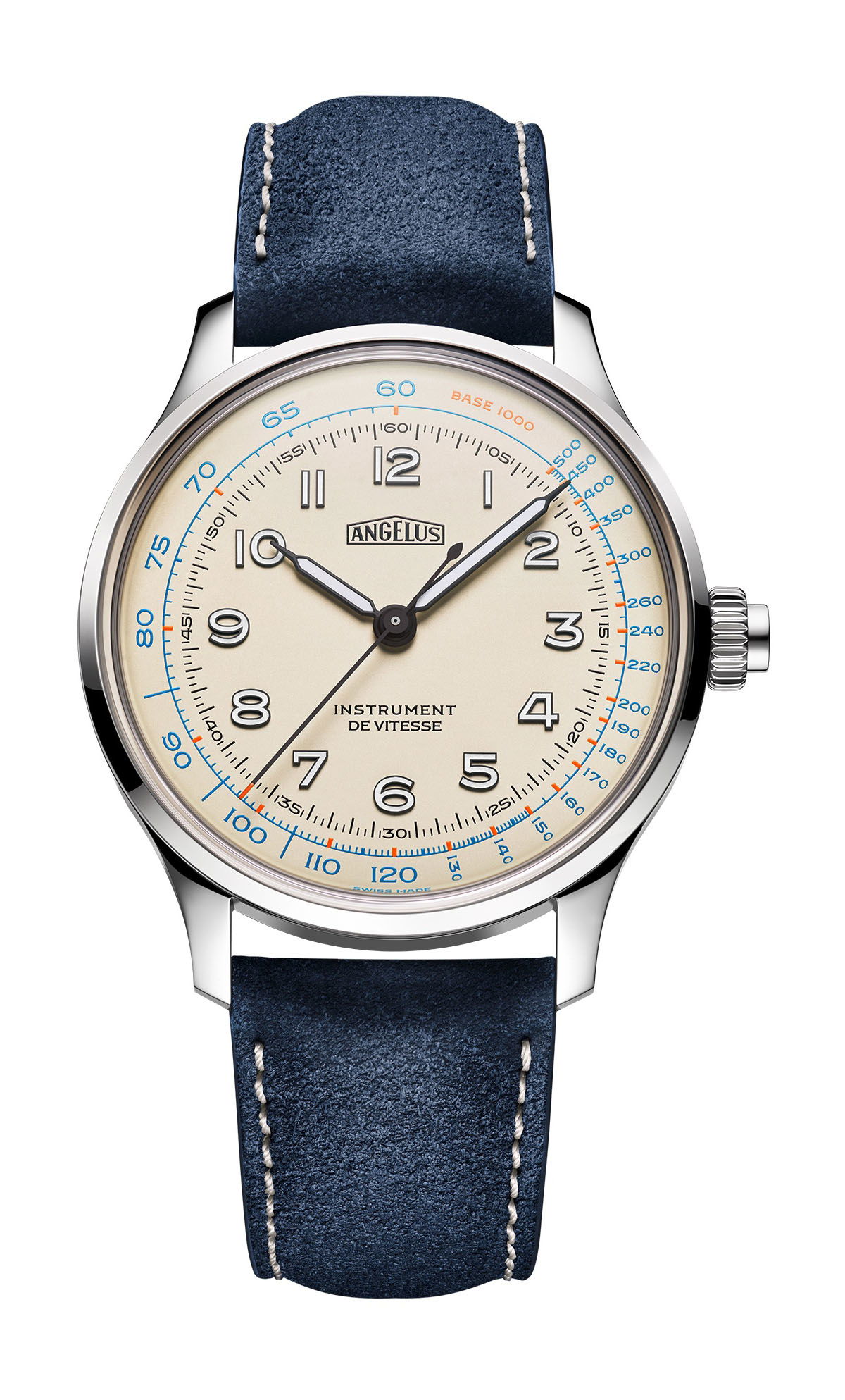 Angelus Instrument de Vitesse Ivory watch