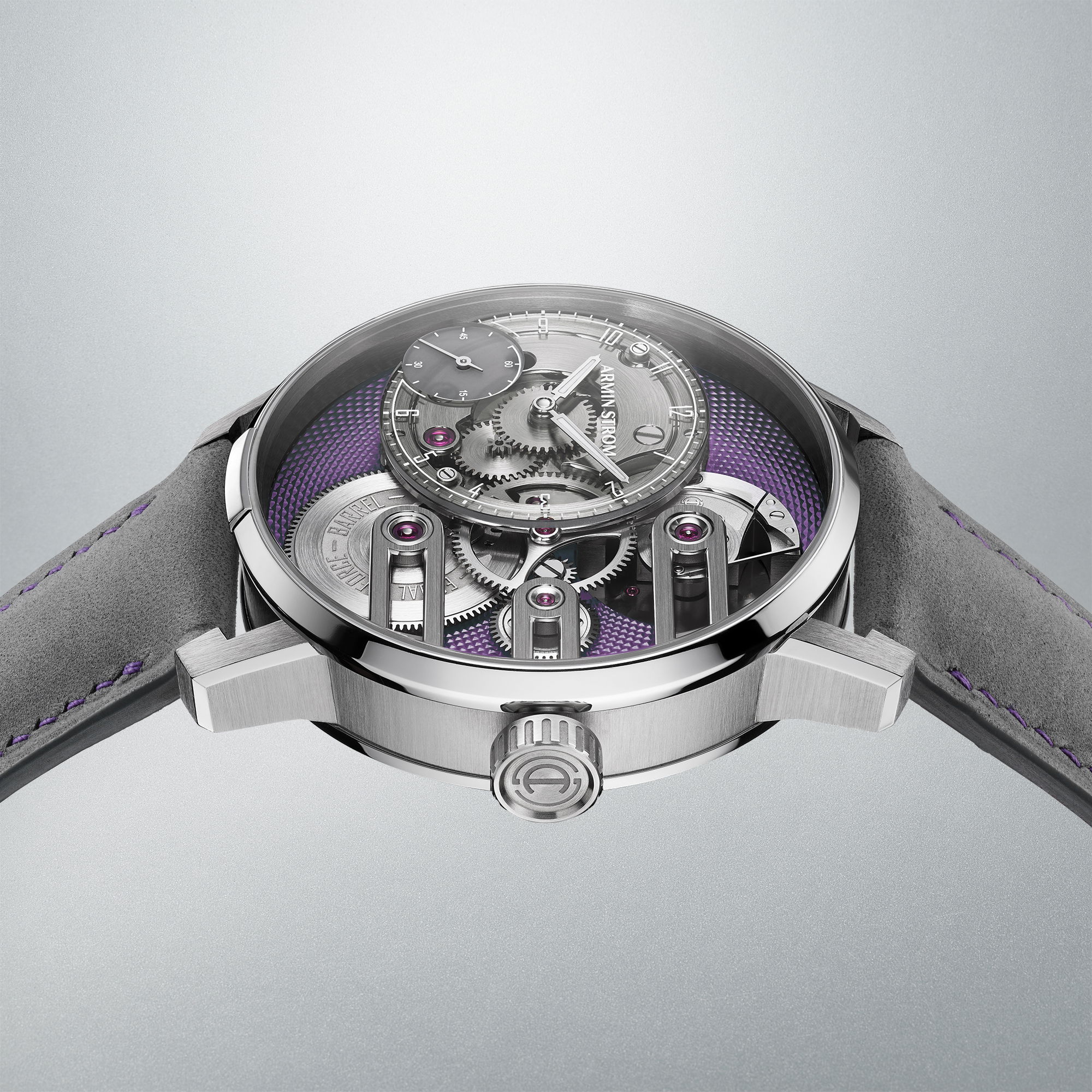 Armin Strom Gravity Equal Force Ultimate Sapphire Purple - View 3