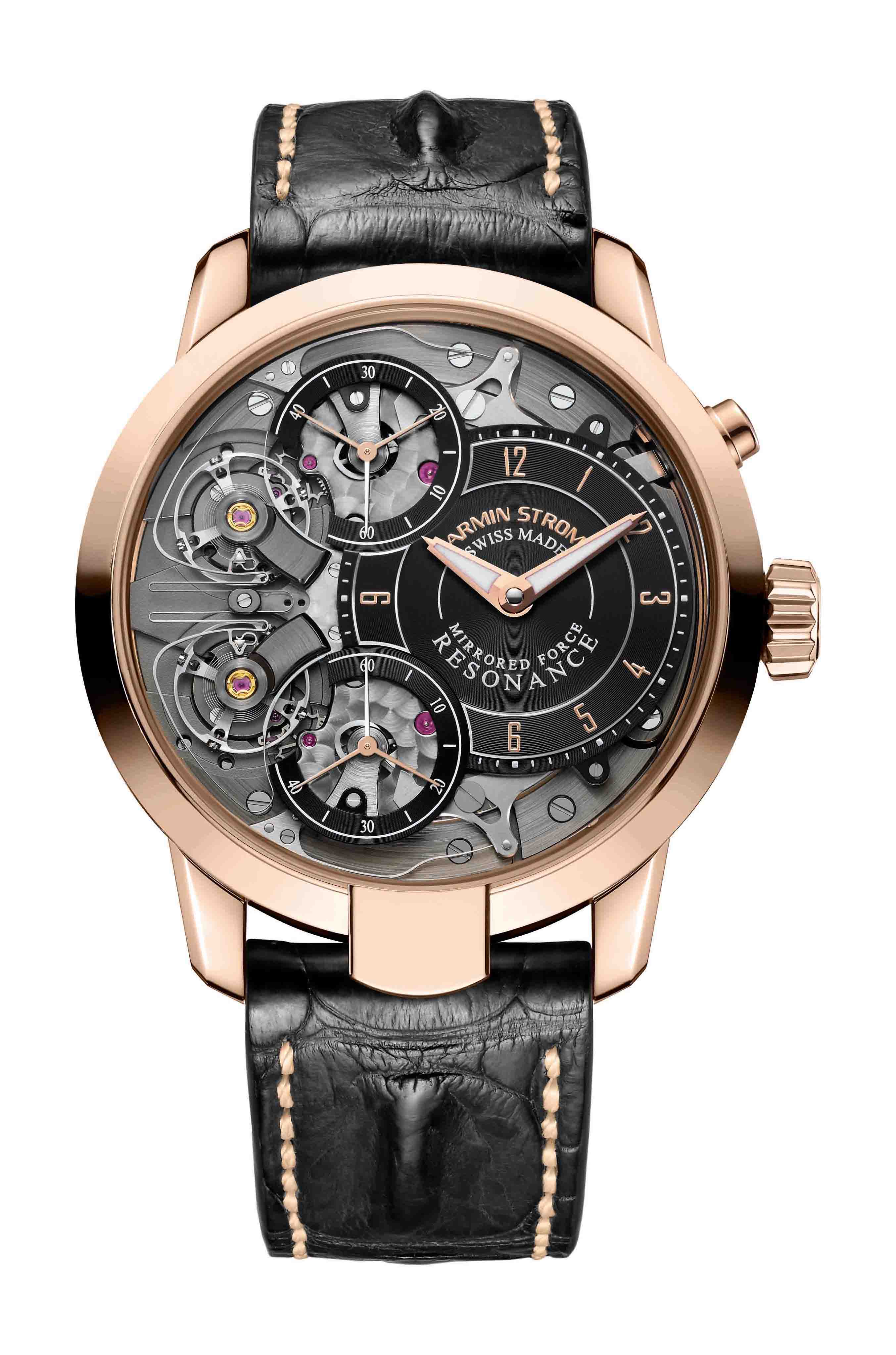 Armin Strom Mirrored Force Resonance Manufacture Edition Black Gold watch