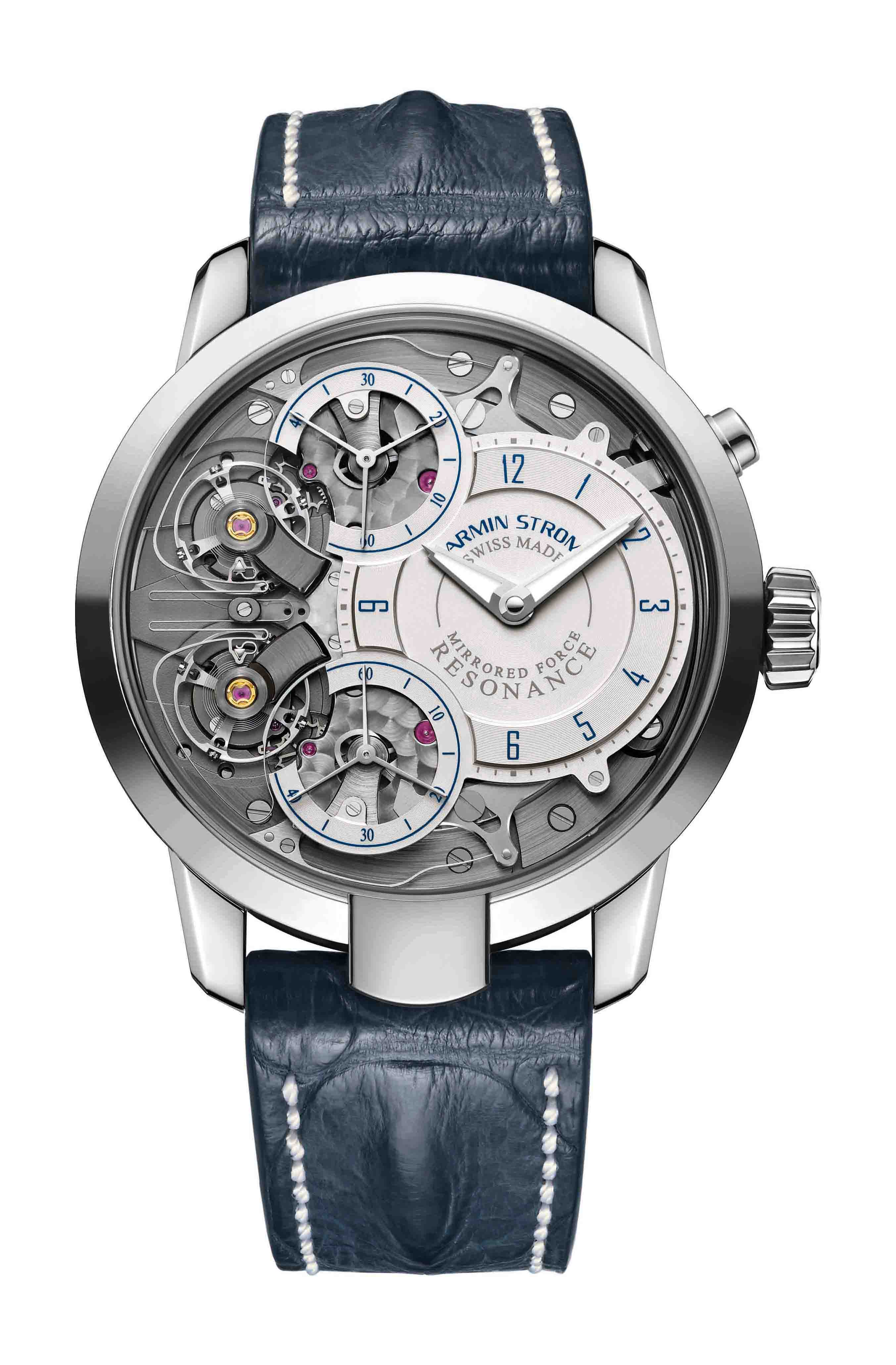 Armin Strom Mirrored Force Resonance Manufacture Edition Blue watch