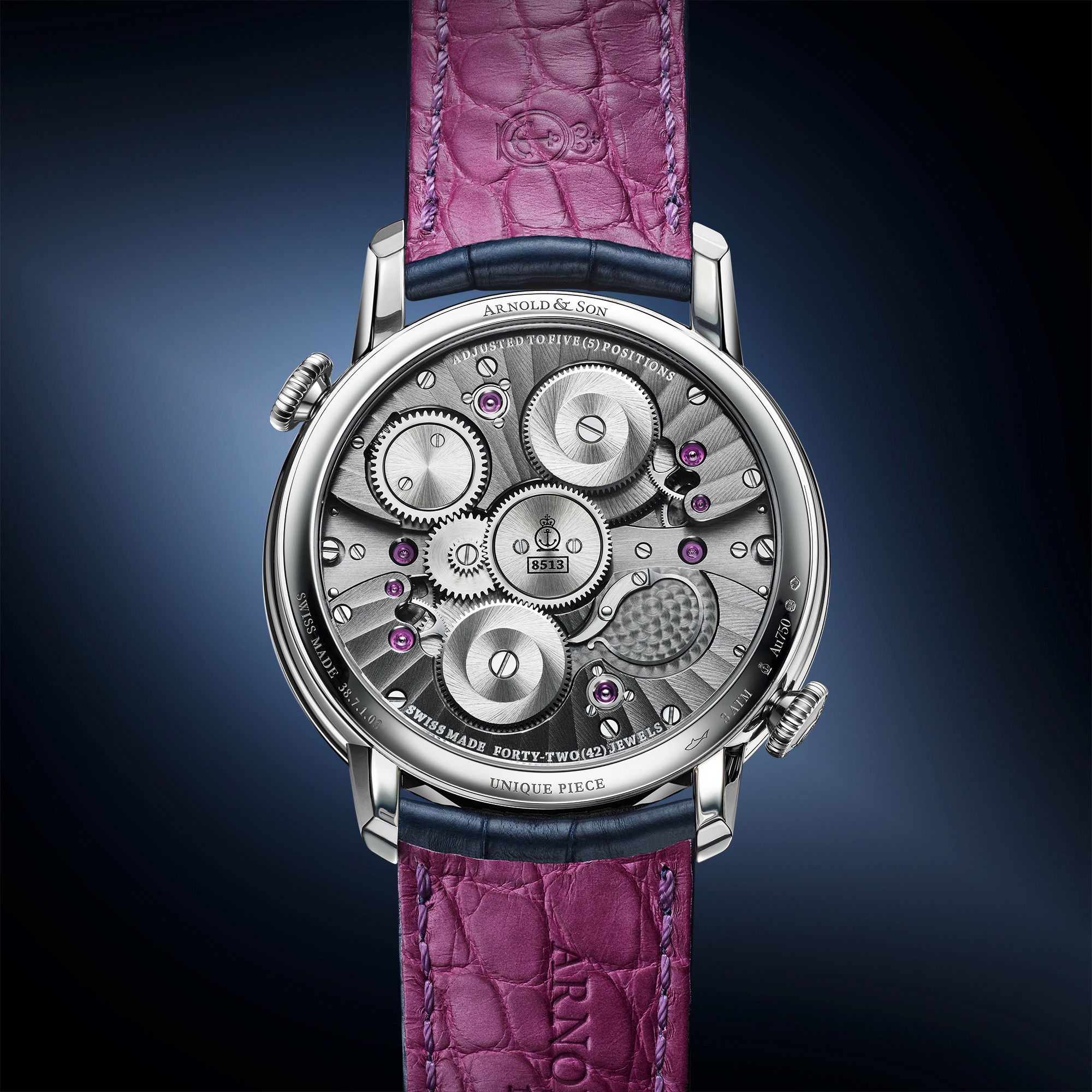 Arnold & Son Double Tourbillon White Gold - View 3