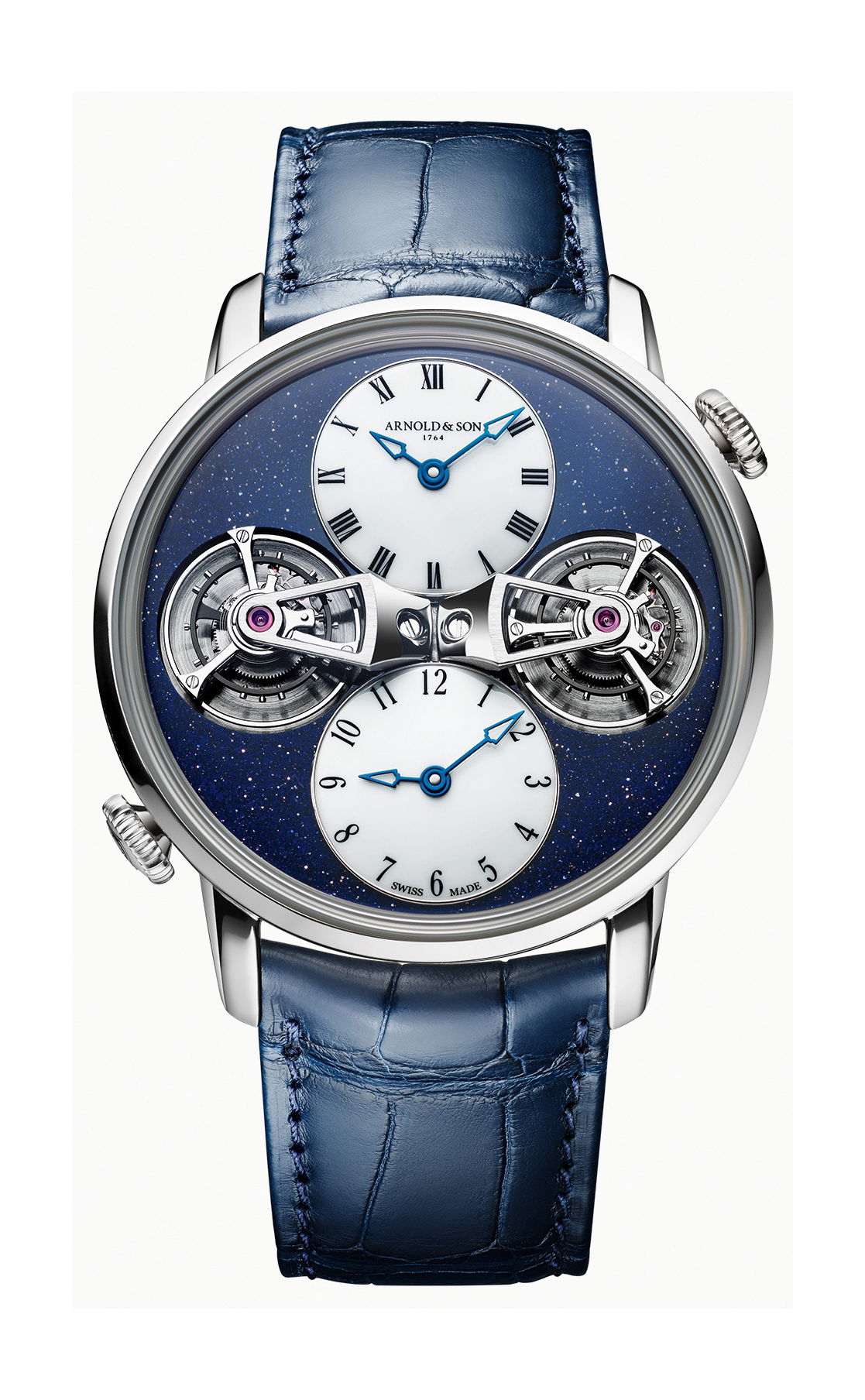 Arnold & Son Double Tourbillon White Gold watch