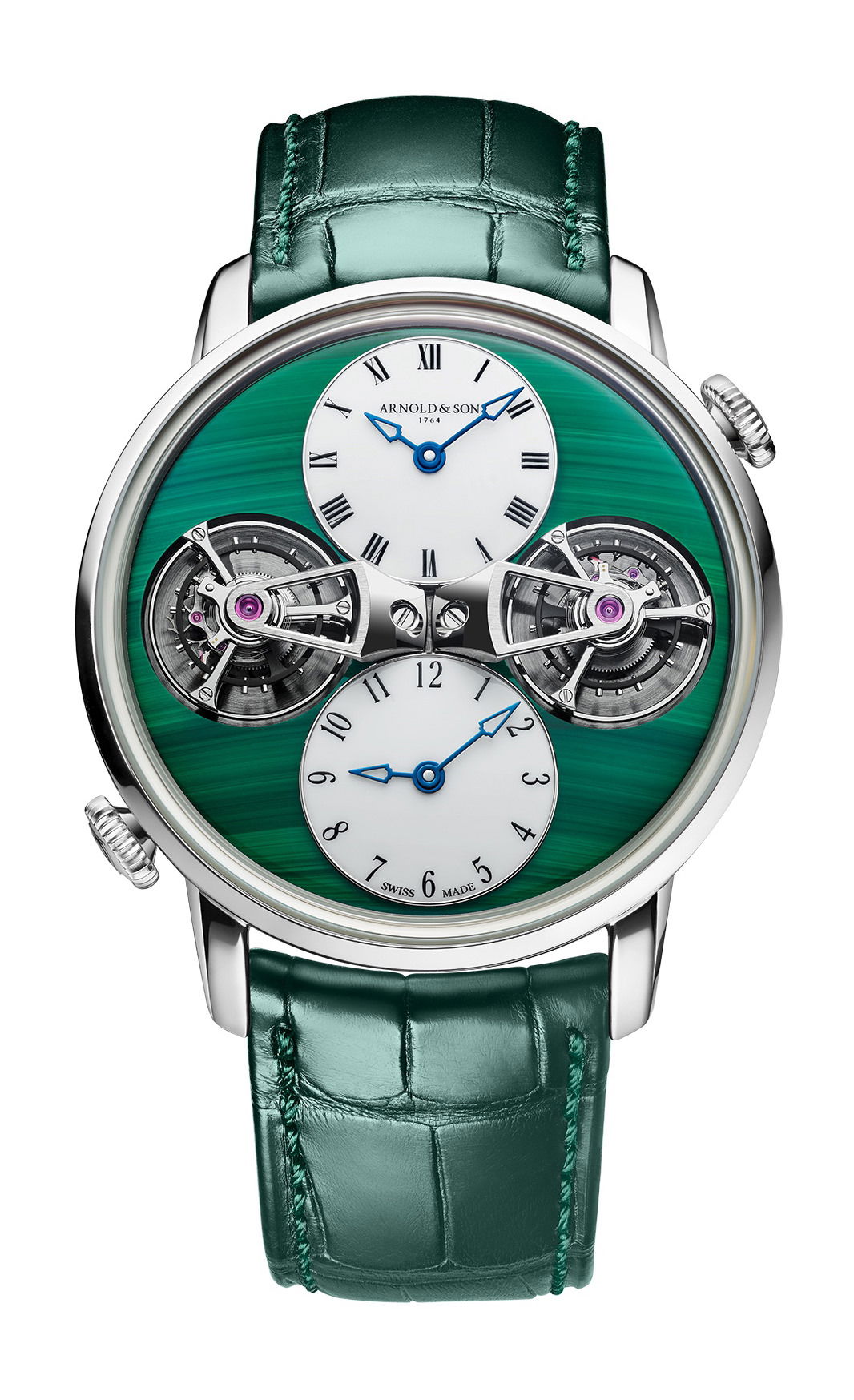Arnold & Son Double Tourbillon White Gold watch