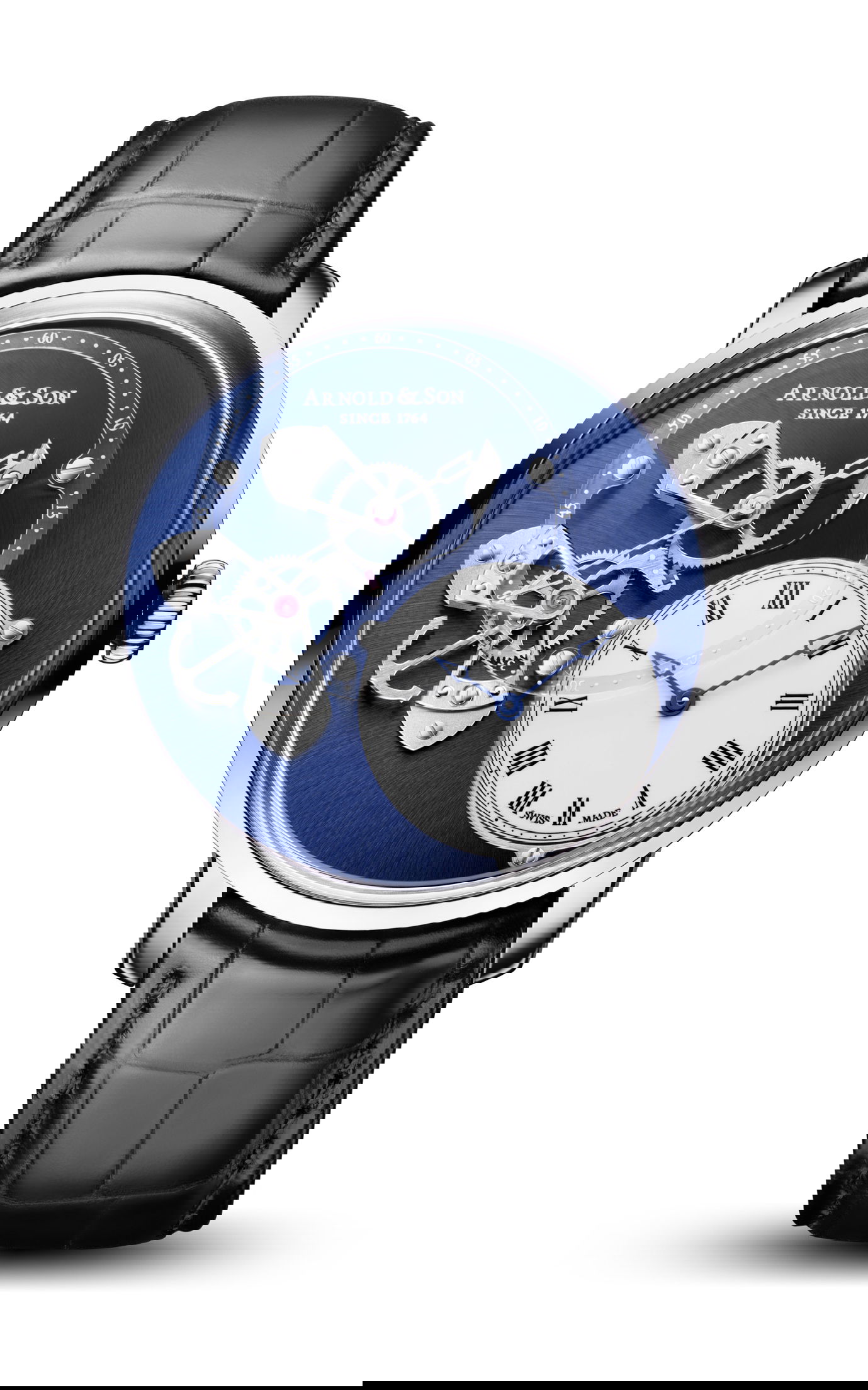 Arnold & Son DSTB Steel watch