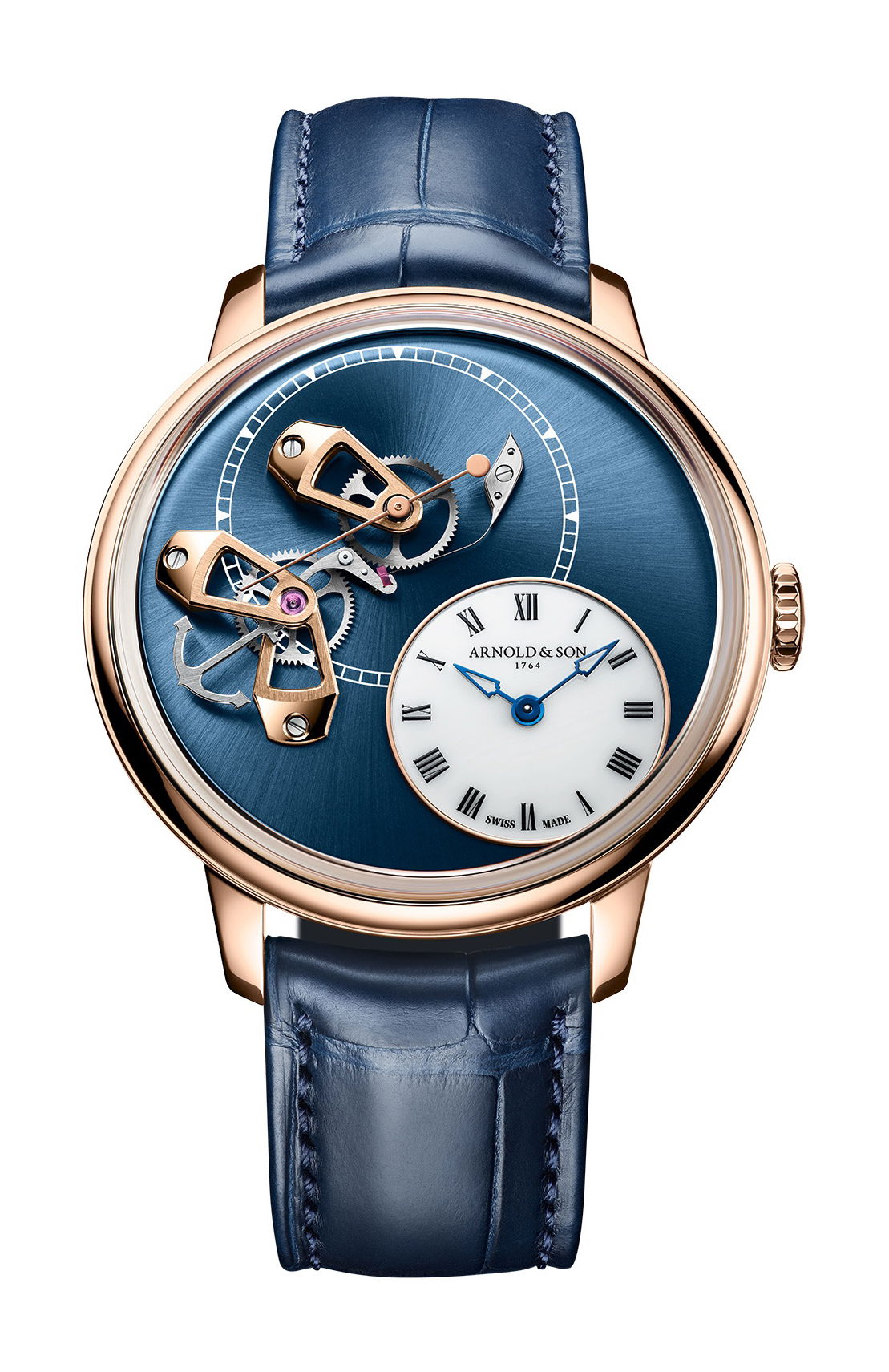 Arnold & Son DSTB 42 Red Gold watch