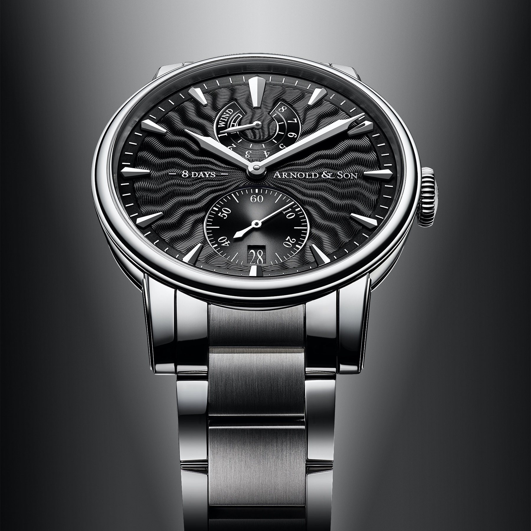 Arnold & Son Eight-Day Black - View 2