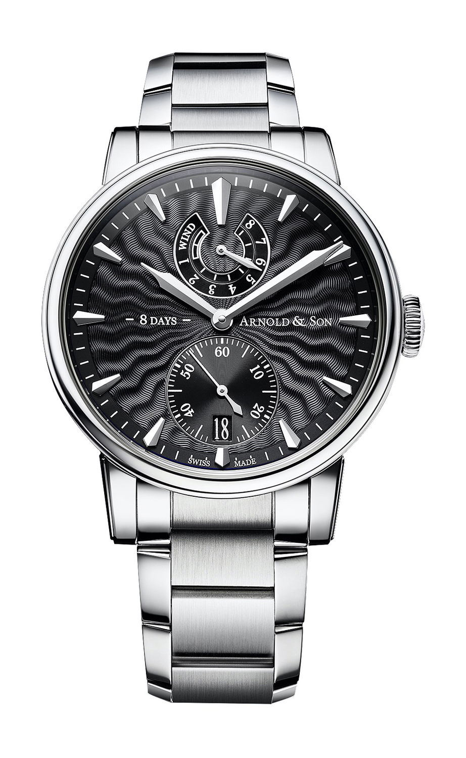 Arnold & Son Eight-Day Black watch