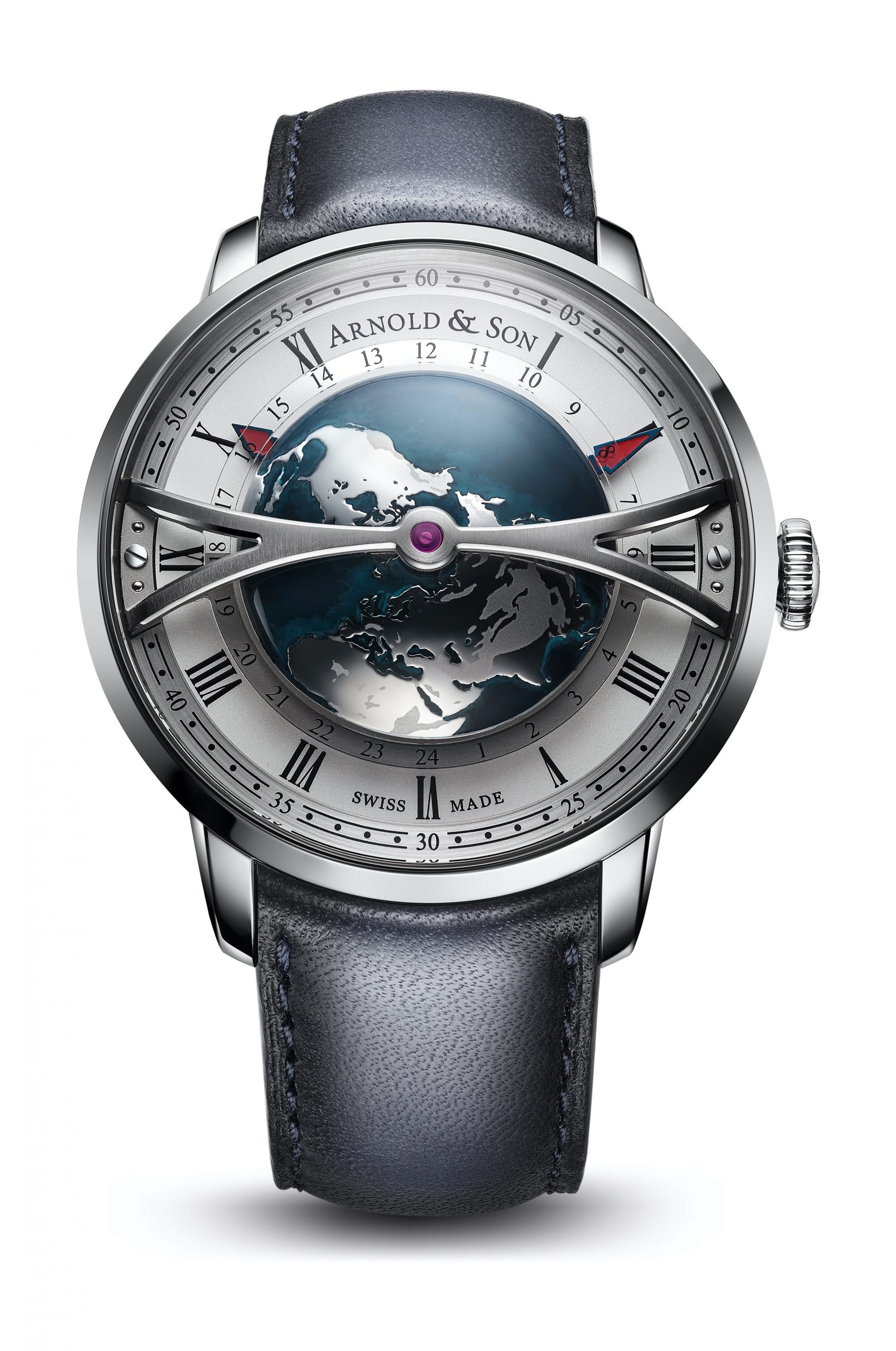 Arnold & Son Globetrotter watch