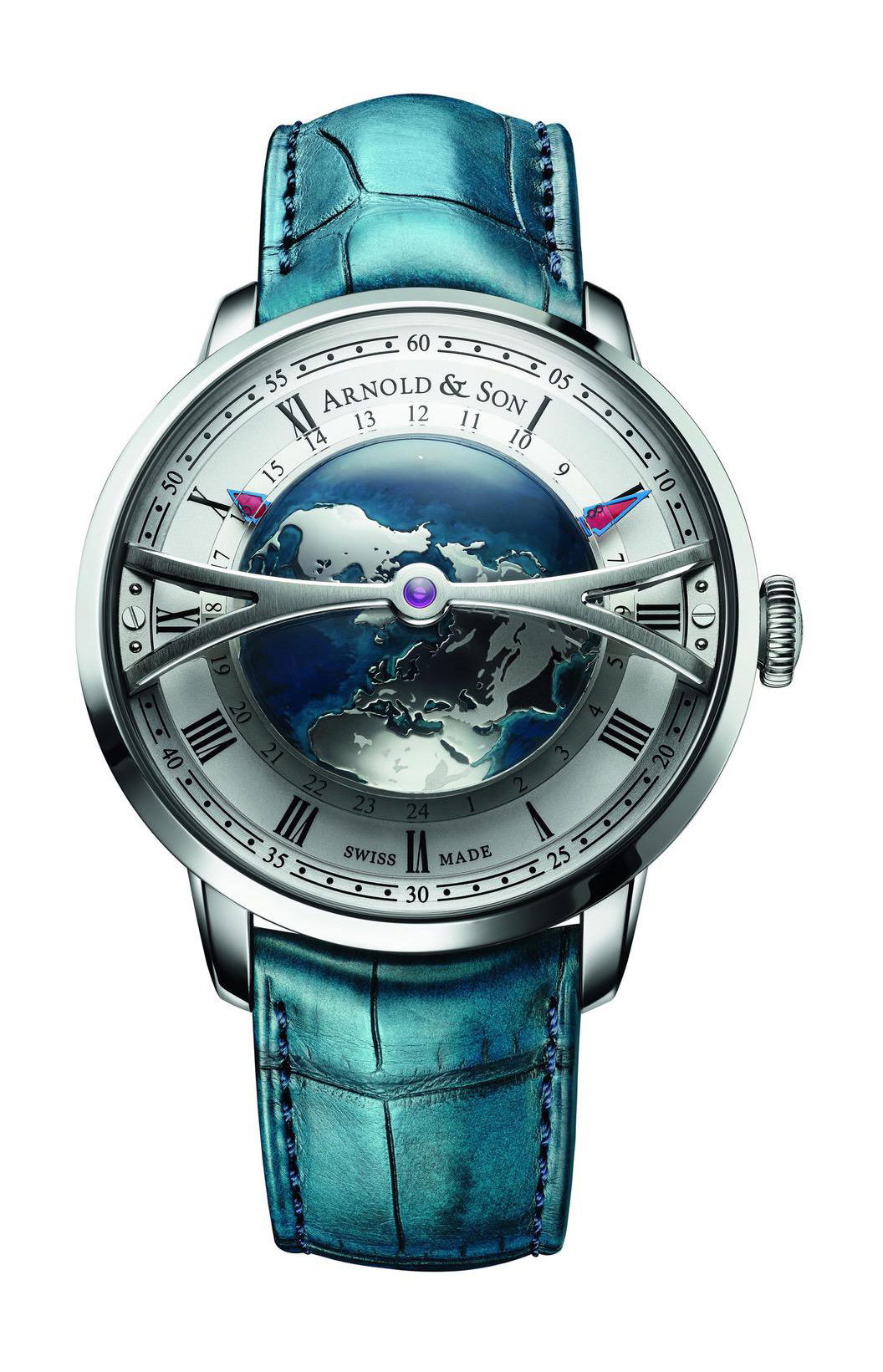 Arnold & Son Globetrotter watch