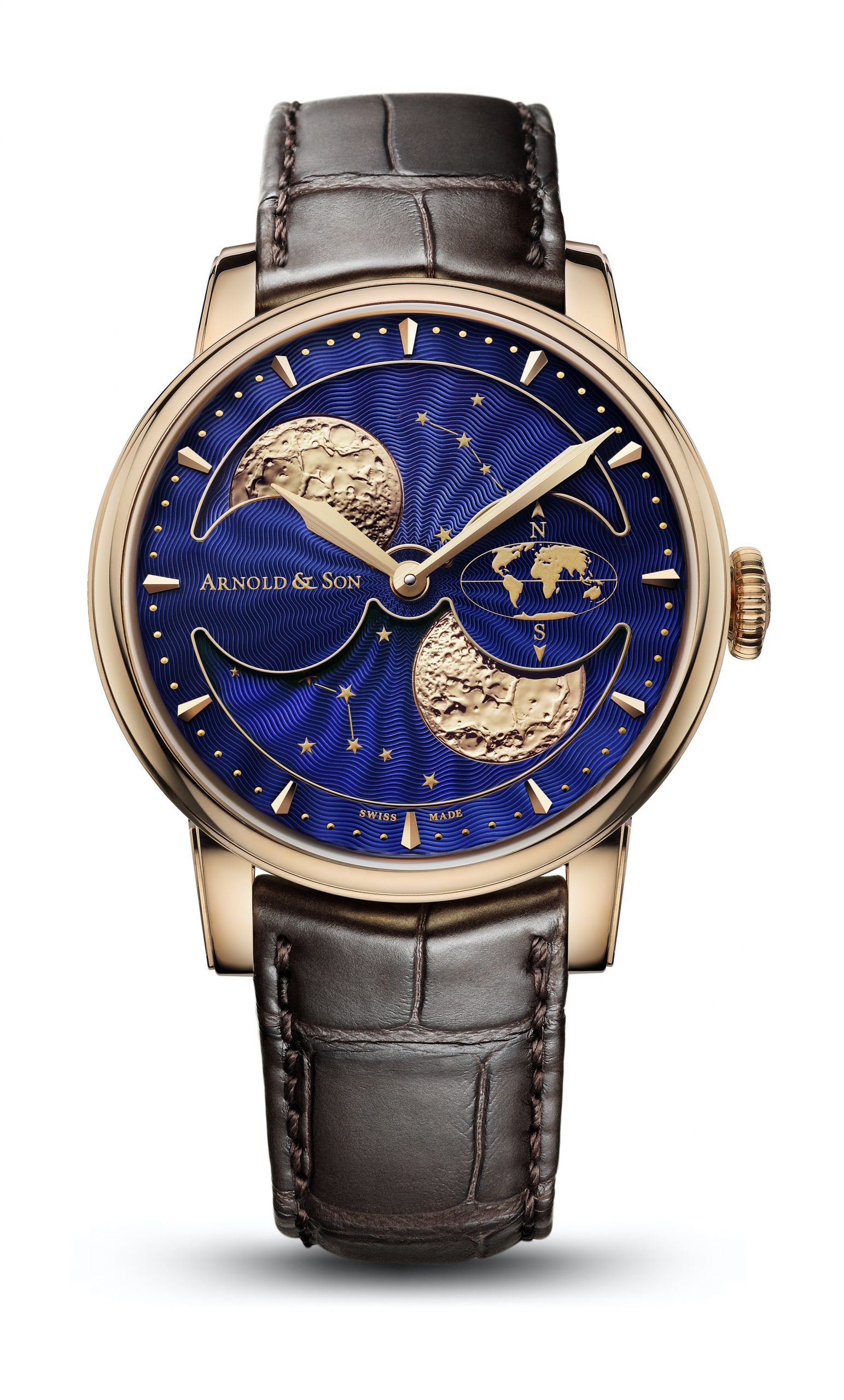 Arnold & Son Perpetual Double Hemisphere Moon watch