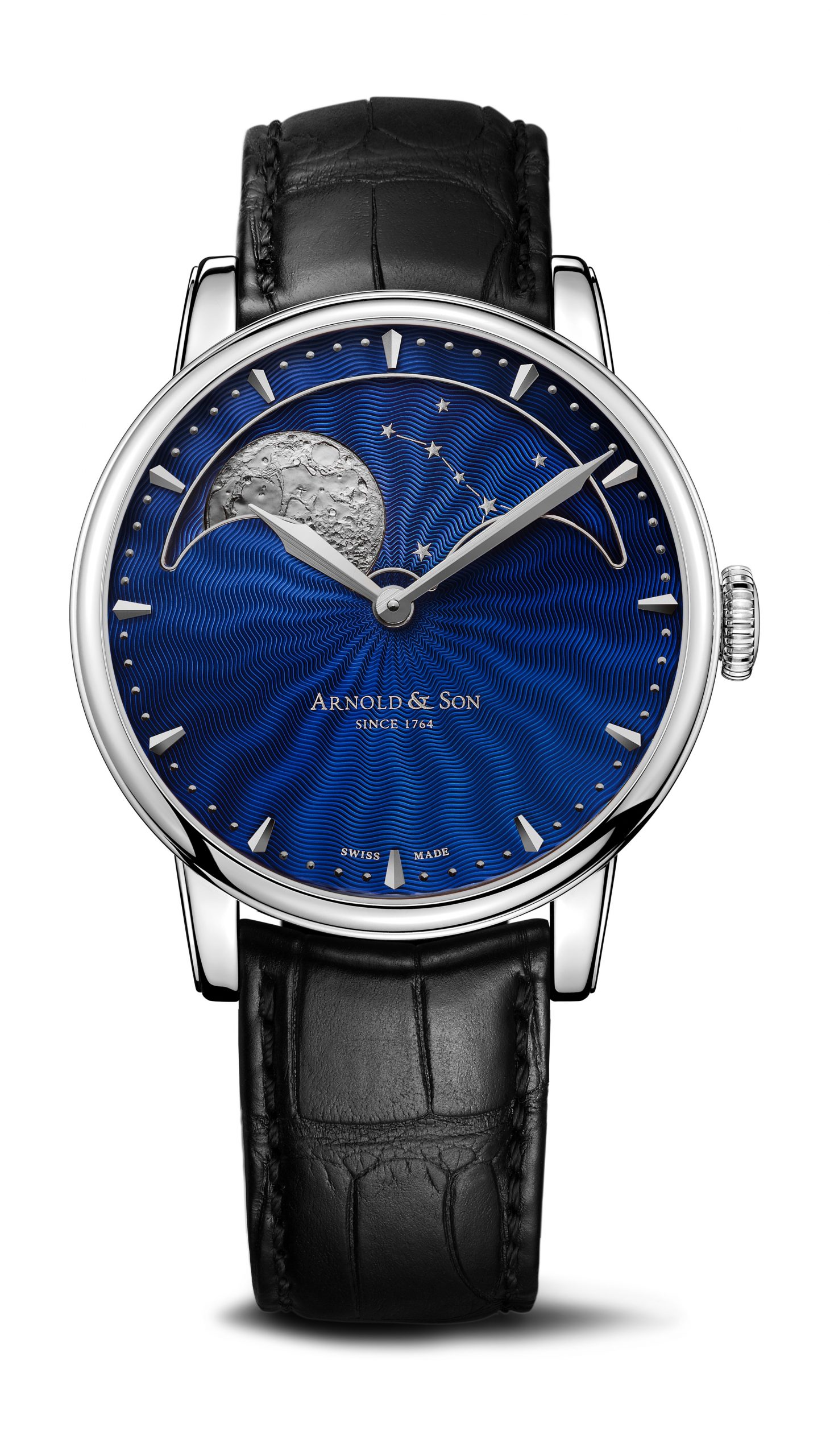 Arnold & Son Perpetual Moon Steel watch
