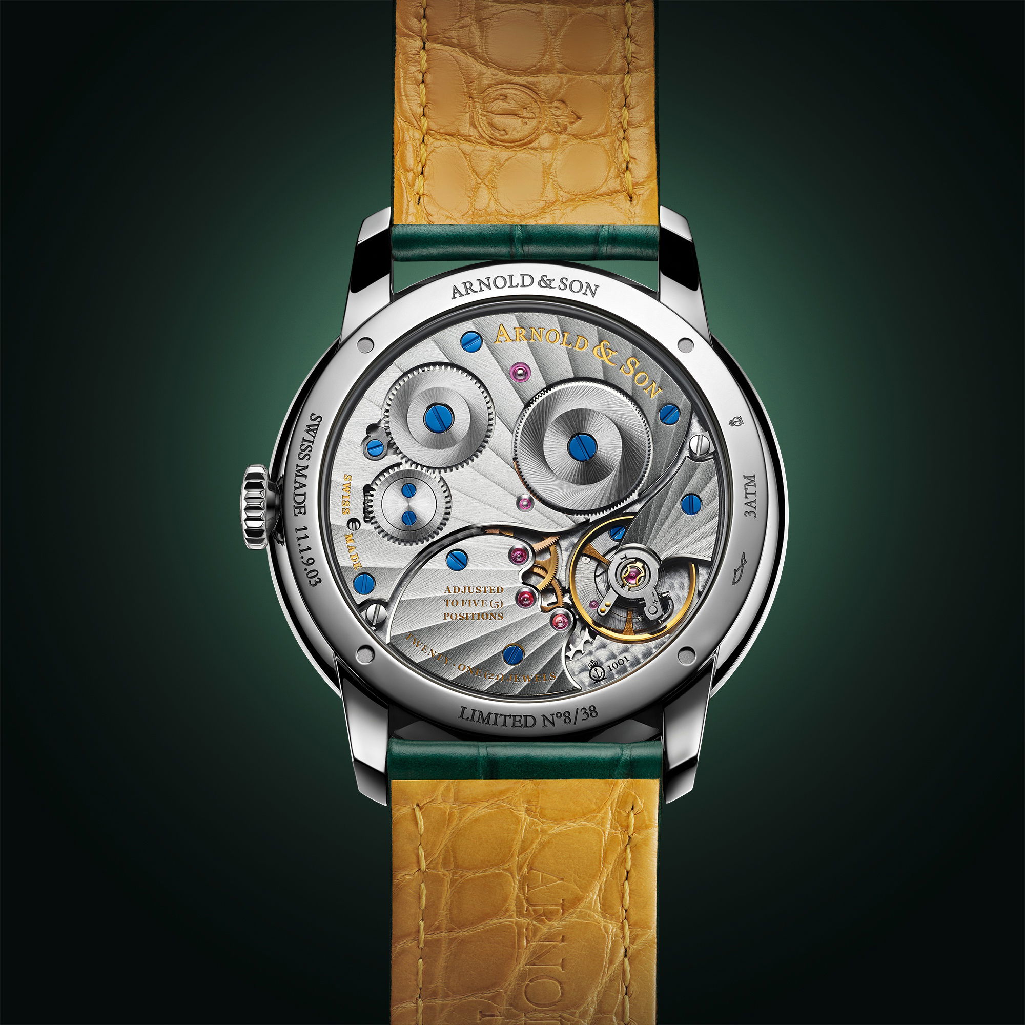 Arnold & Son HM Steel Amber - View 2