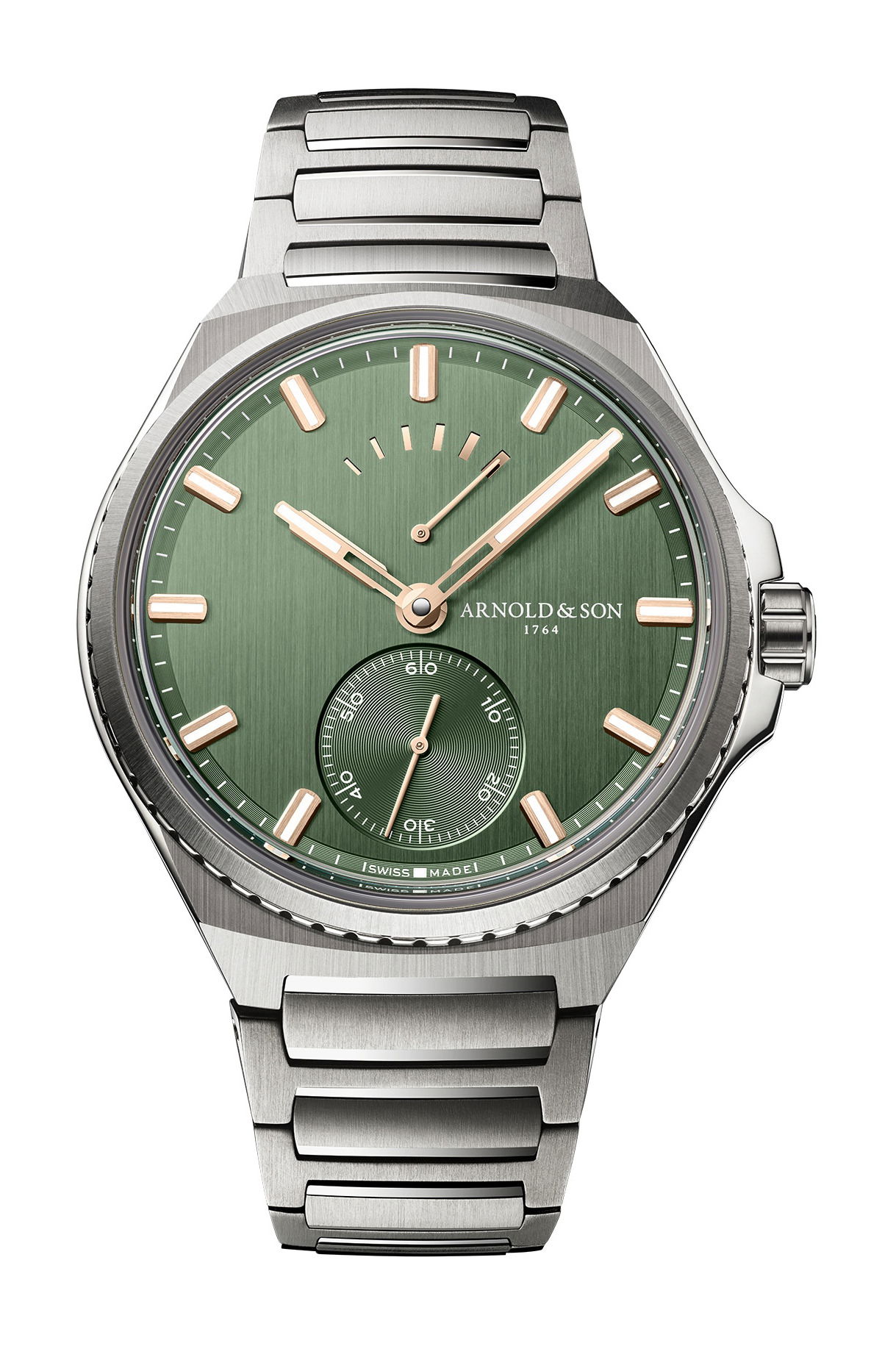 Arnold & Son Longitude Titanium Fern Green watch