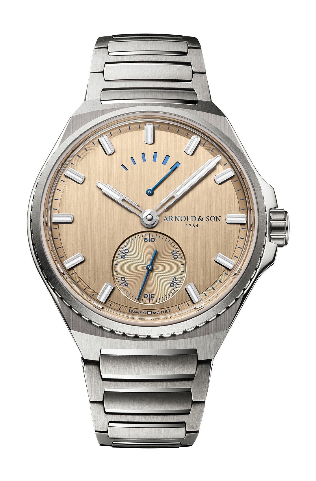 Arnold & Son Longitude Titanium Kingsand Gold watch