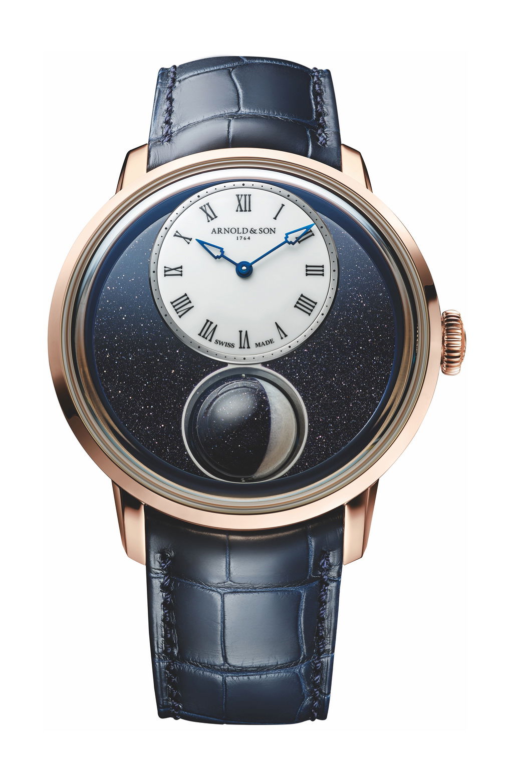 Arnold & Son Luna Magna Gold watch