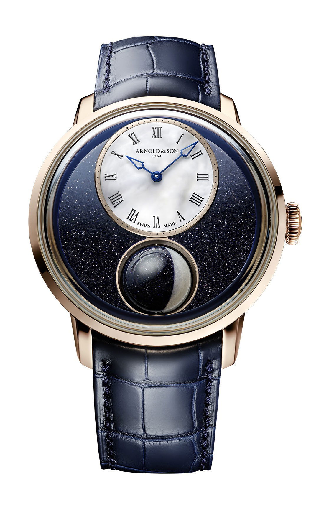 Arnold & Son Luna Magna Red Gold watch