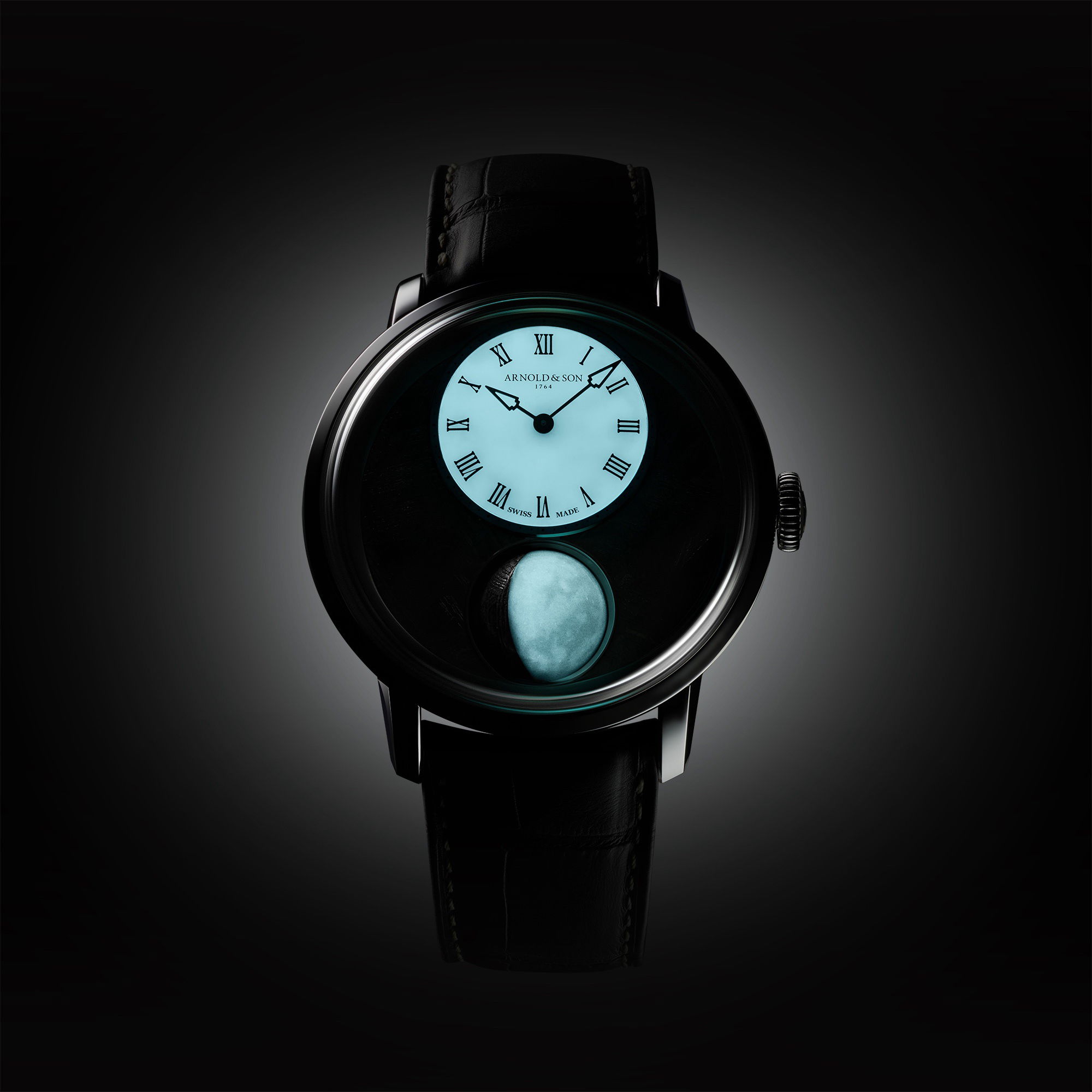 Arnold & Son Luna Magna Platinum - View 2