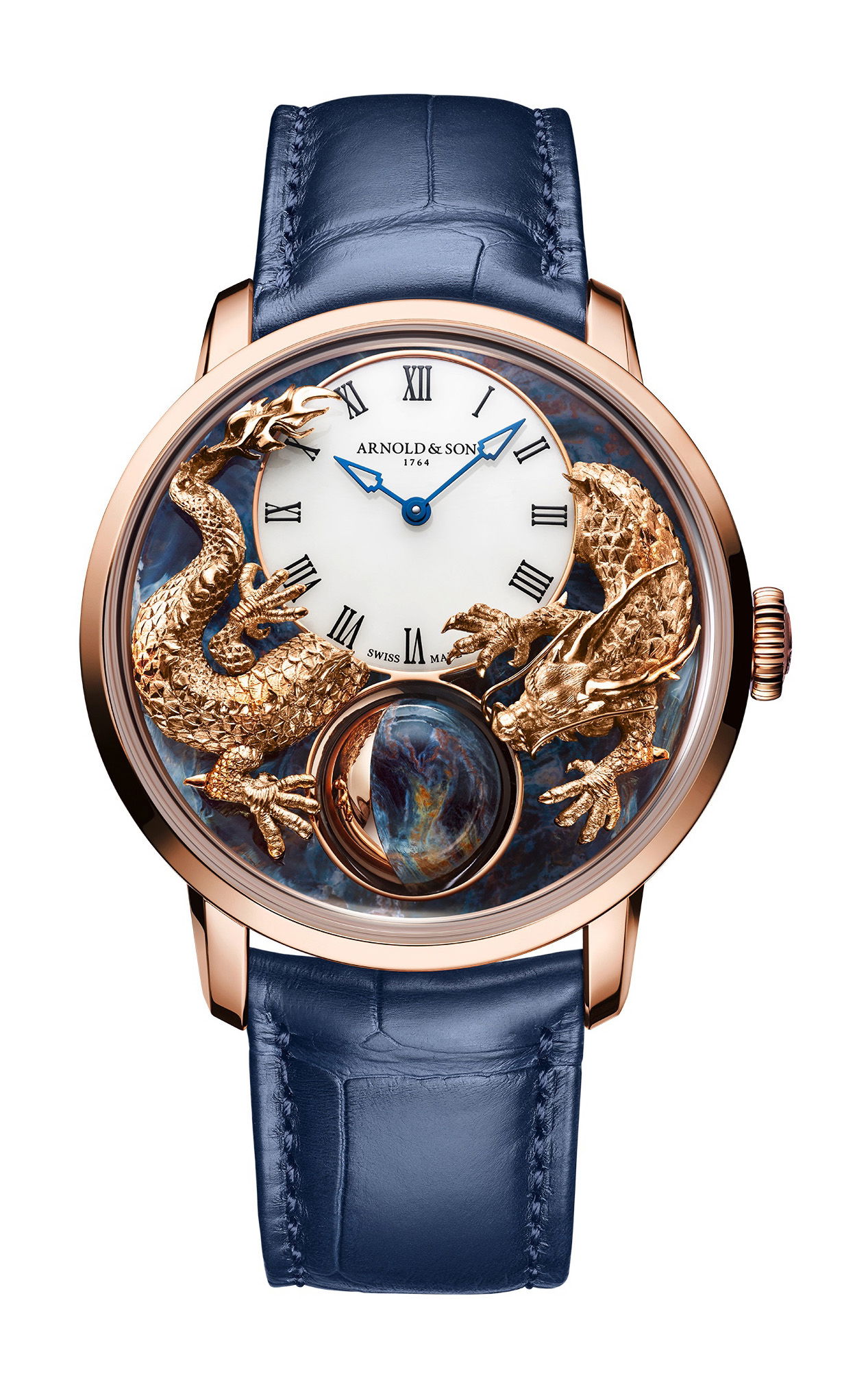 Arnold & Son Luna Magna Red Gold “Year of the Dragon” watch