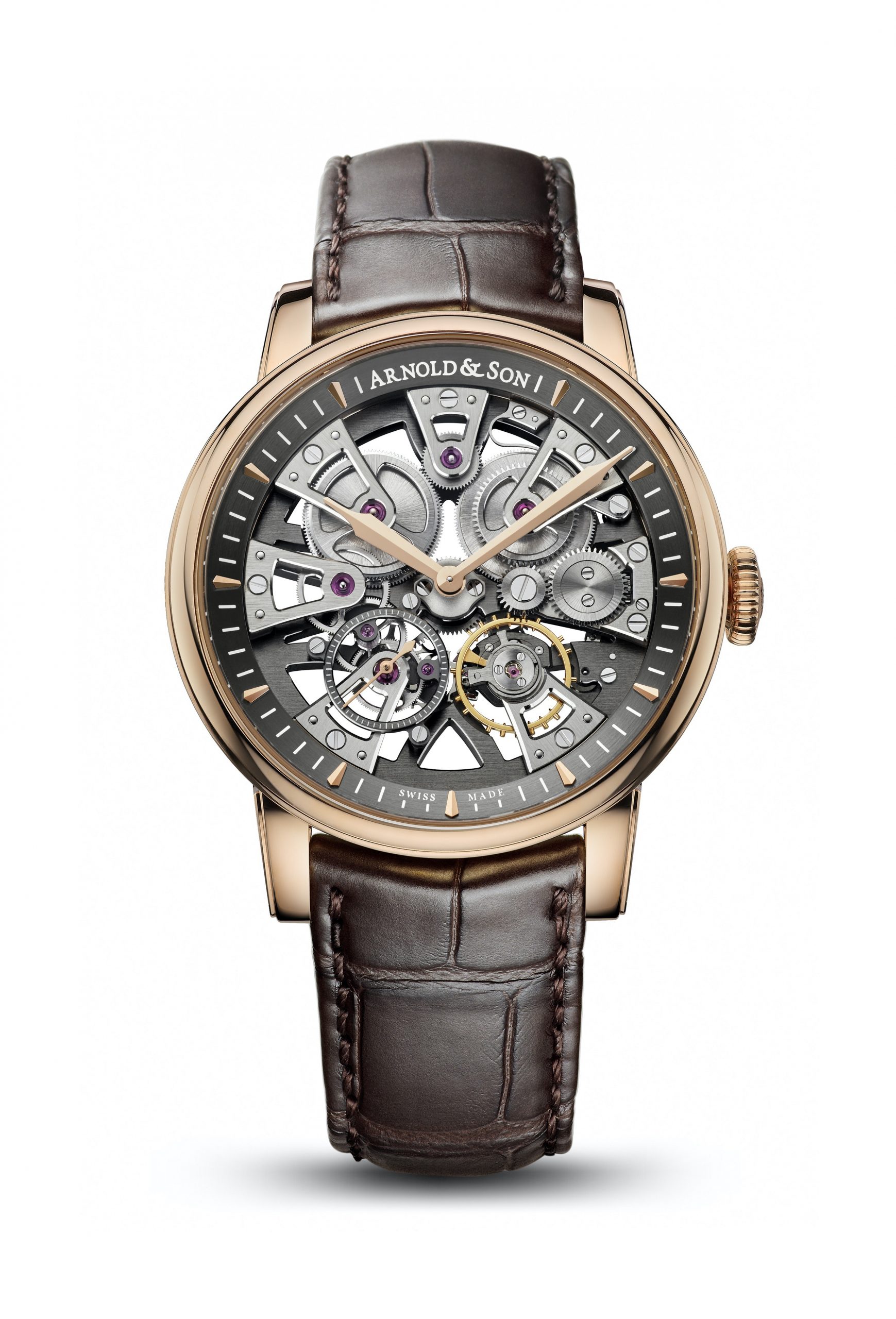 Arnold & Son Nebula 41.5 Gold watch