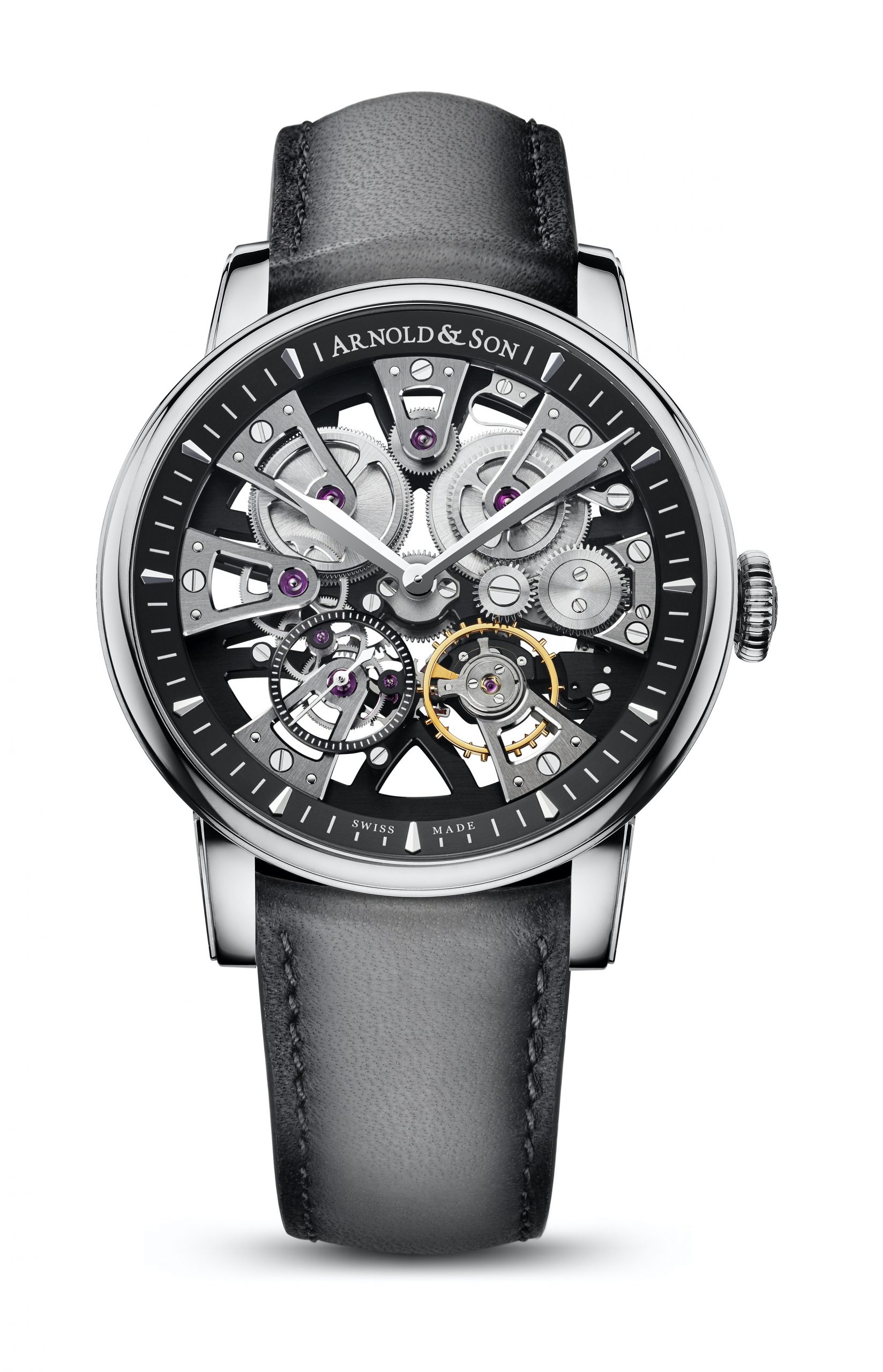 Arnold & Son Nebula 41.5 Steel watch