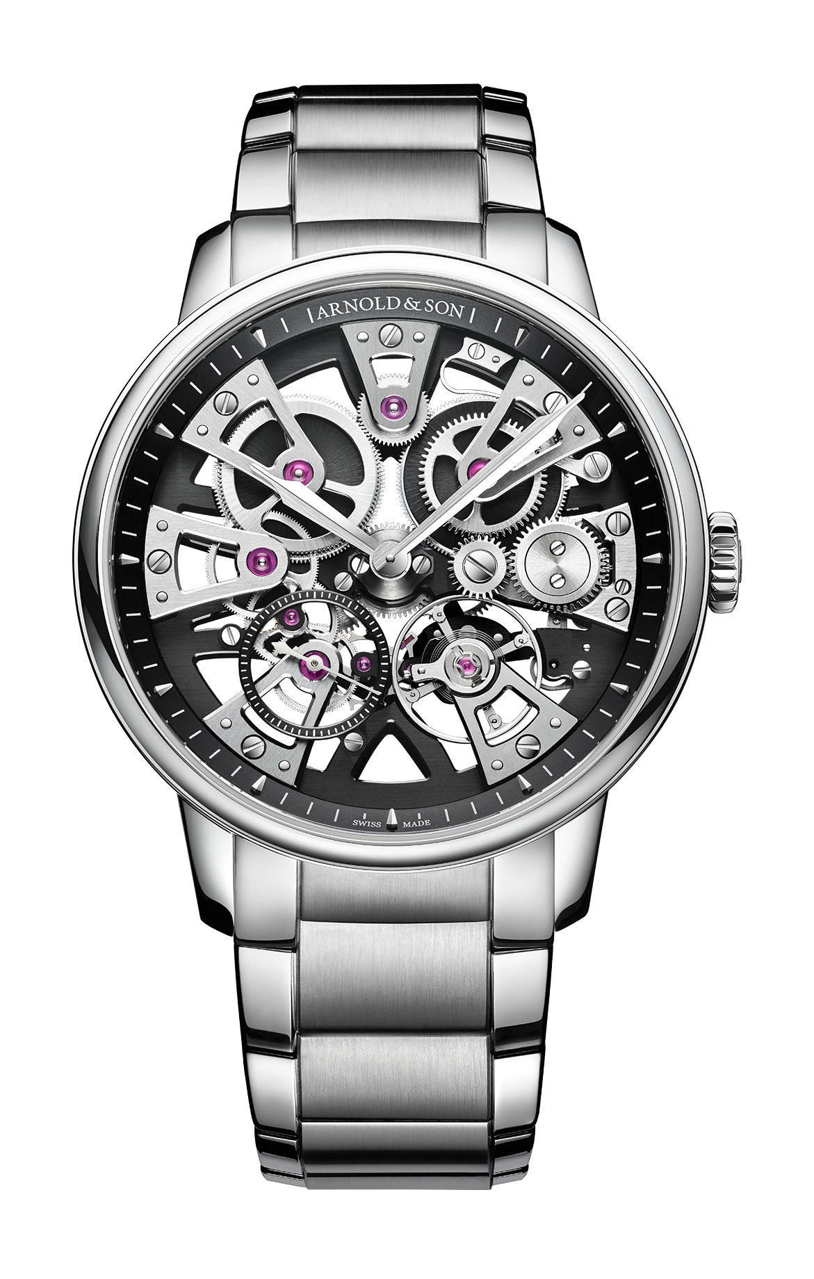 Arnold & Son Nebula 40 Steel Black watch