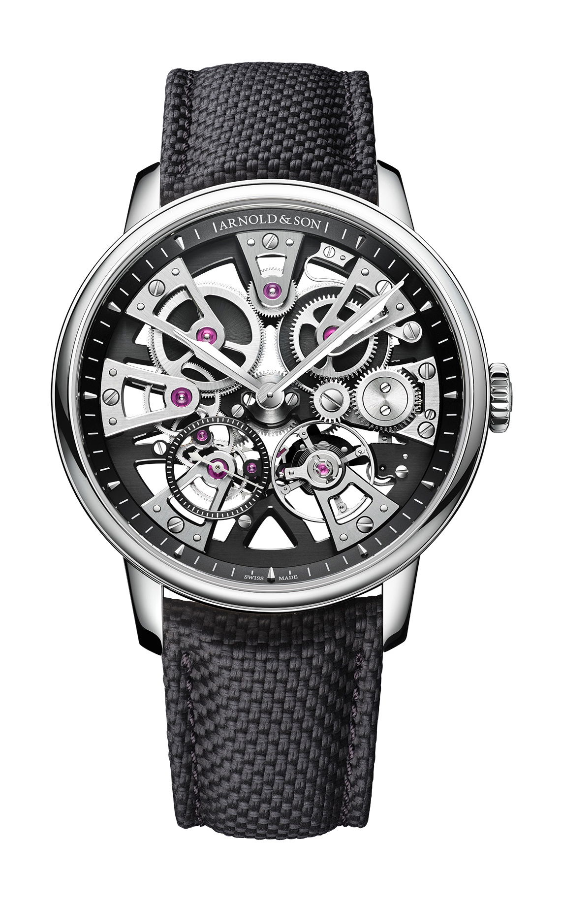 Arnold & Son Nebula 40 Steel Black watch