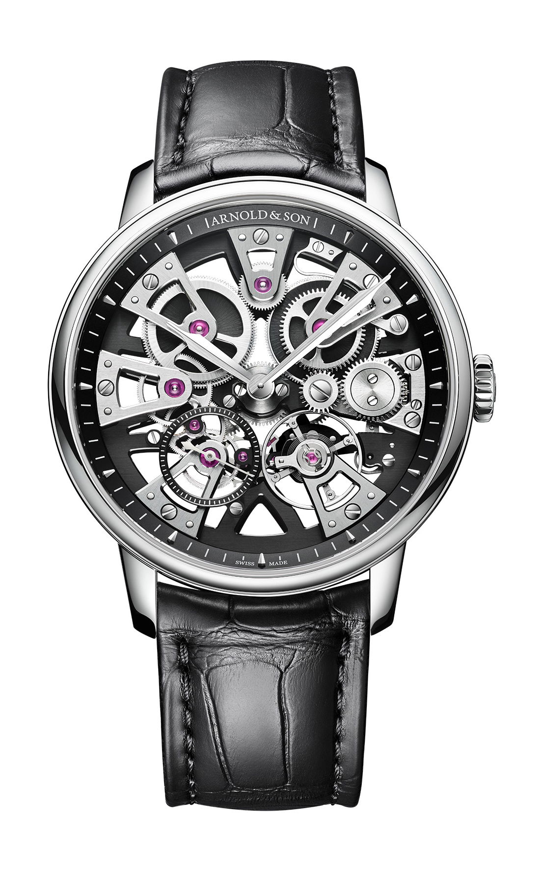 Arnold & Son Nebula 40 Steel Black watch