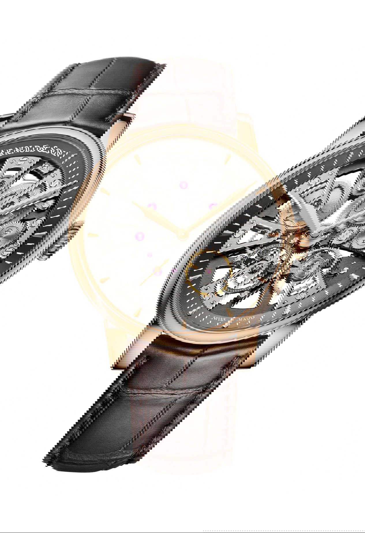 Arnold & Son Nebula 41.5 Gold watch