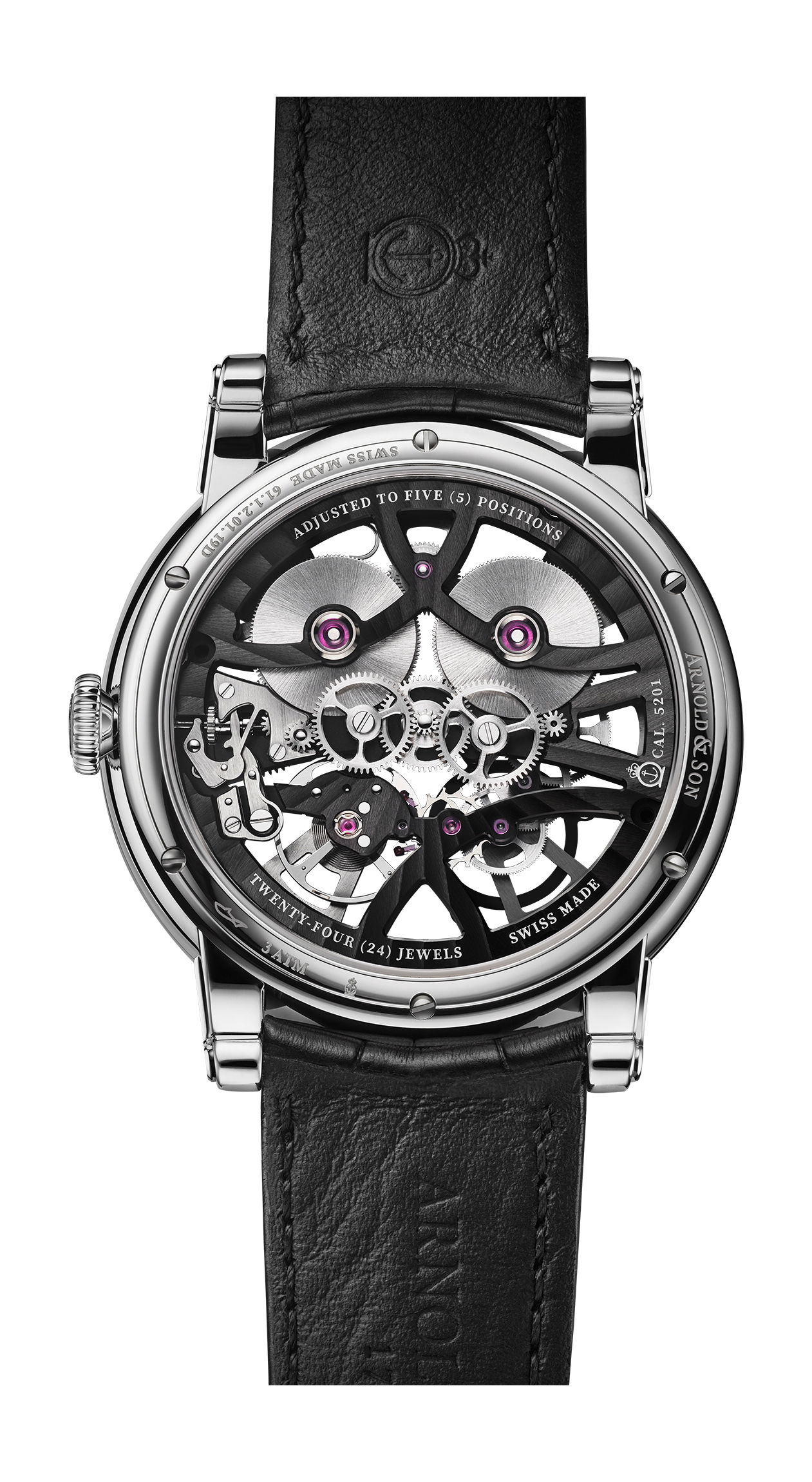 Arnold & Son Nebula 41.5 Steel - View 2