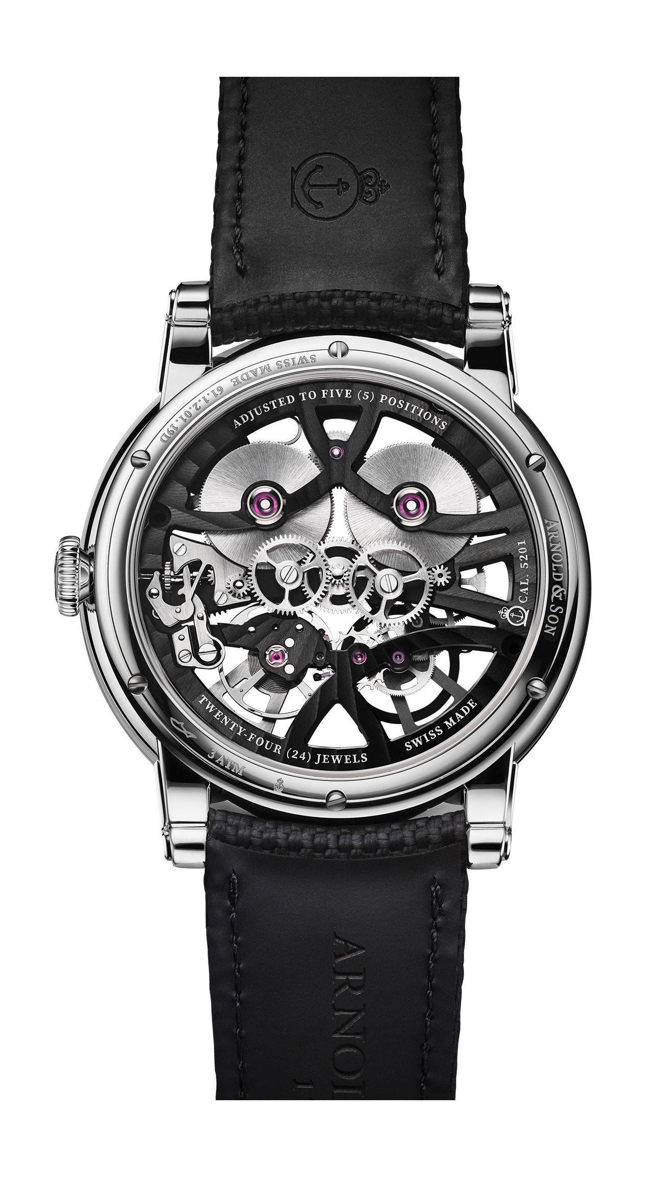 Arnold & Son Nebula 41.5 Steel - View 2