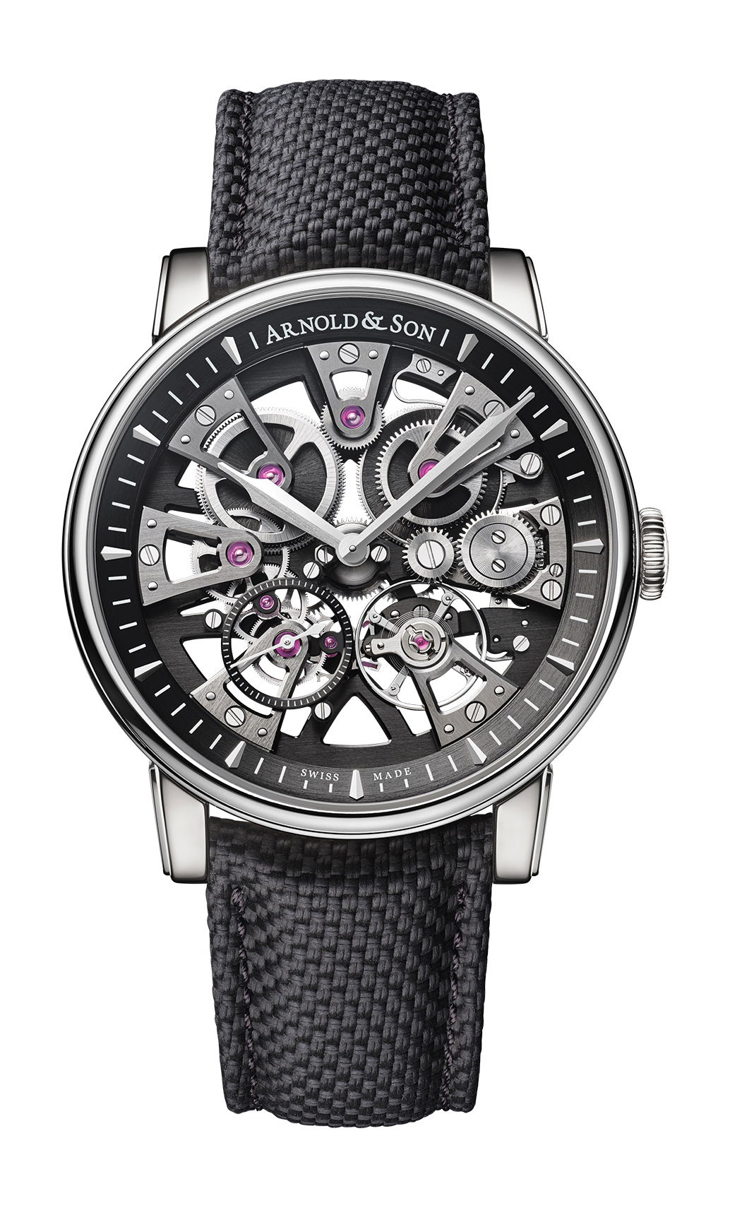 Arnold & Son Nebula 41.5 Steel watch