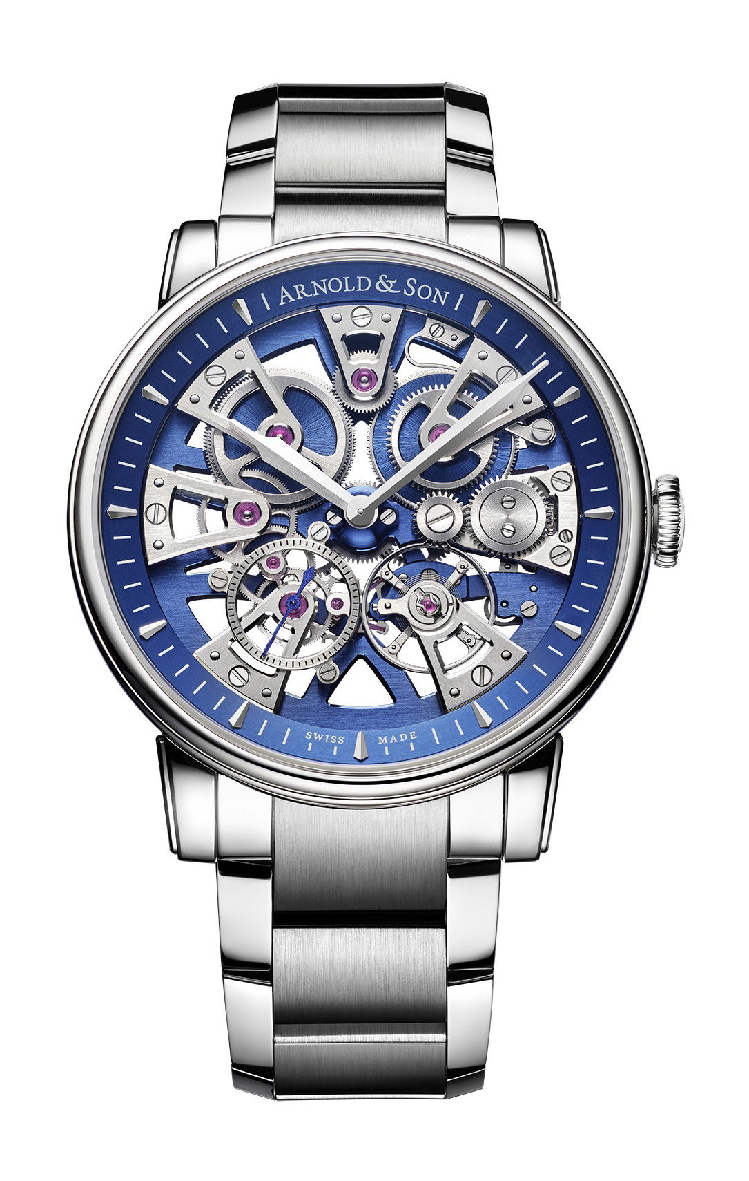 Arnold & Son Nebula 41.5 Steel Blue watch